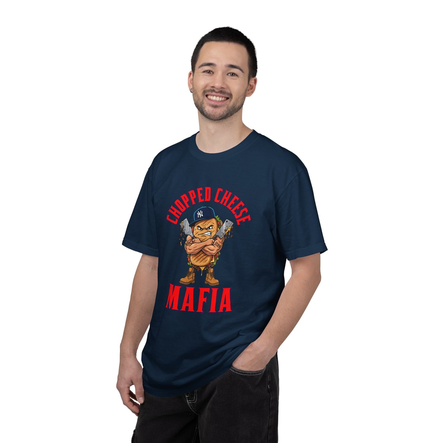L.O.E.F Mafia Chopped Cheese Unisex Tee Shirt (Red)