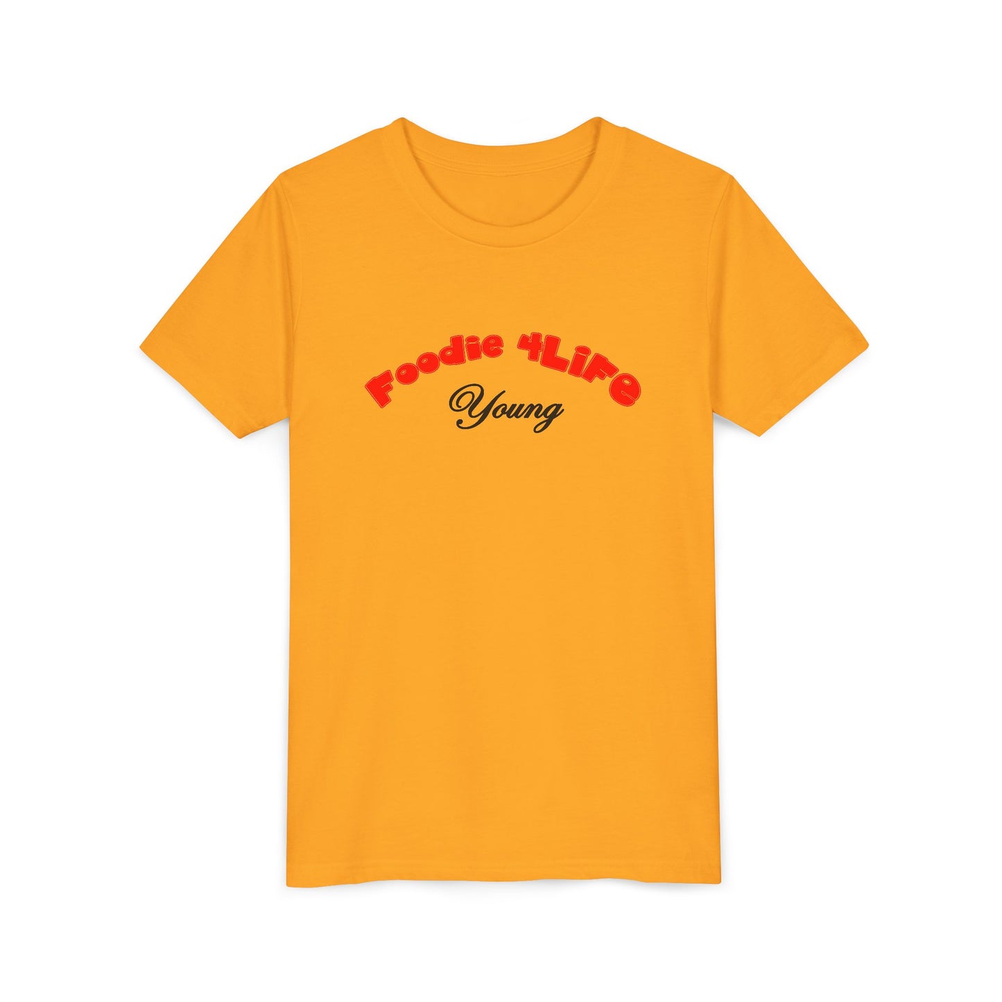 L.O.E.F Foodie 4Life Young Tee Shirt  (Fiery Red)