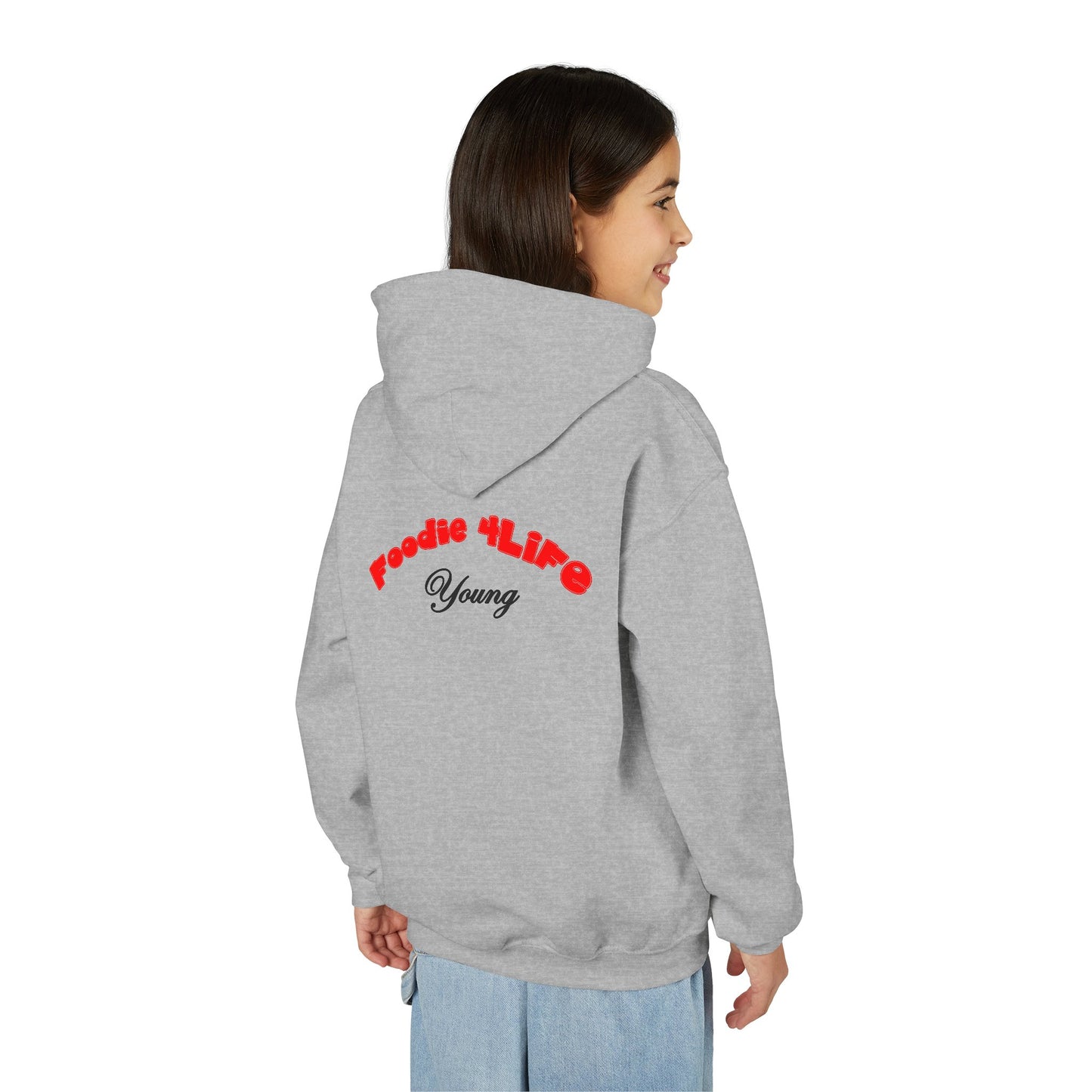 L.O.E.F Foodie 4Life Young Hoodie (Fiery Red)