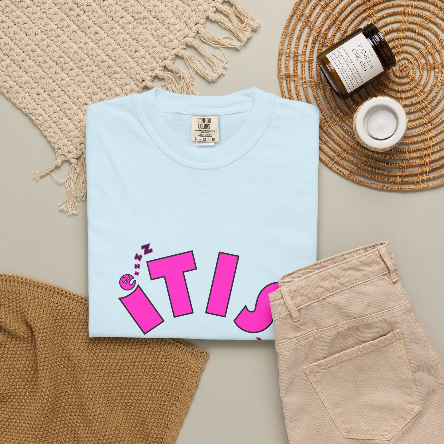 L.O.E.F ITIS Unisex Tee shirt (Pink)