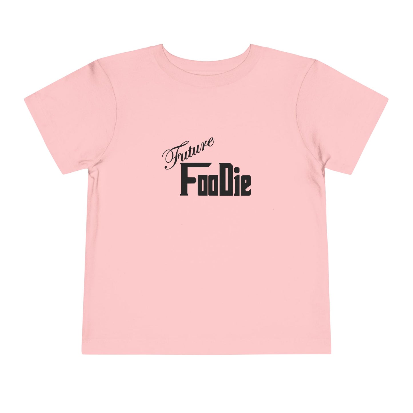 L.O.E.F Future Foodie Toddler Short Sleeve Tee Shirt (Black)