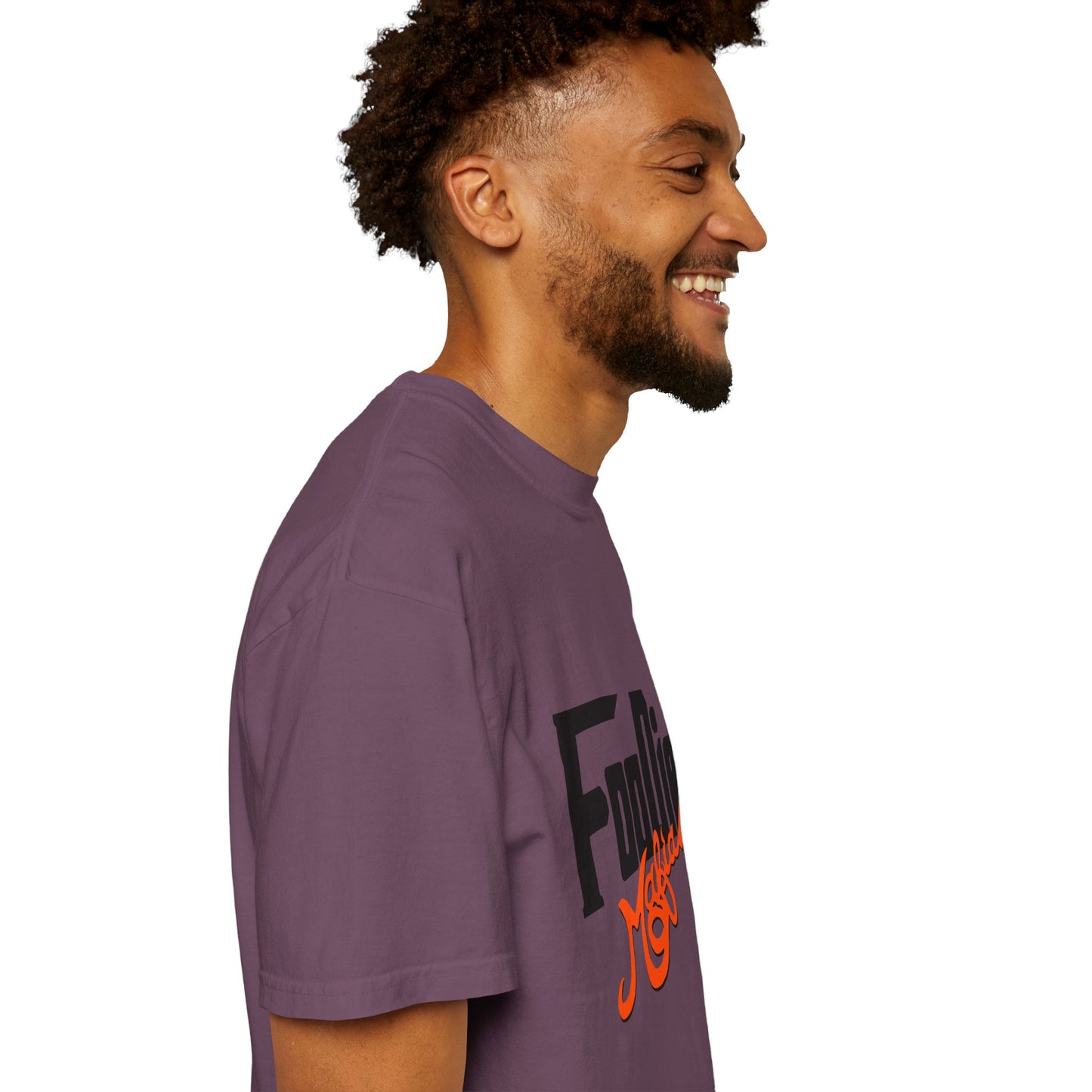 L.O.E.F Foodie Mafia Unisex Tee Shirt (Flat Red)
