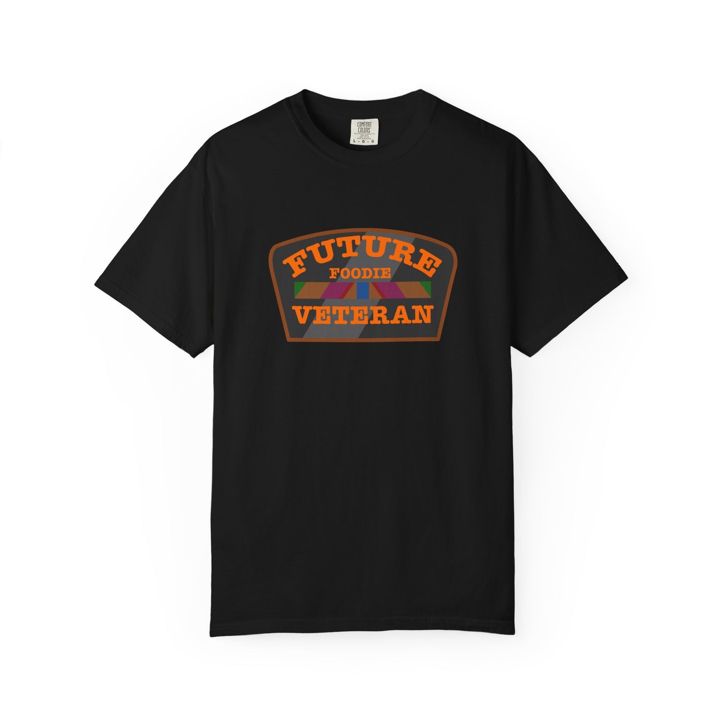 L.O.E.F Future Foodie Veteran Unisex Tee Shirt (Orange)