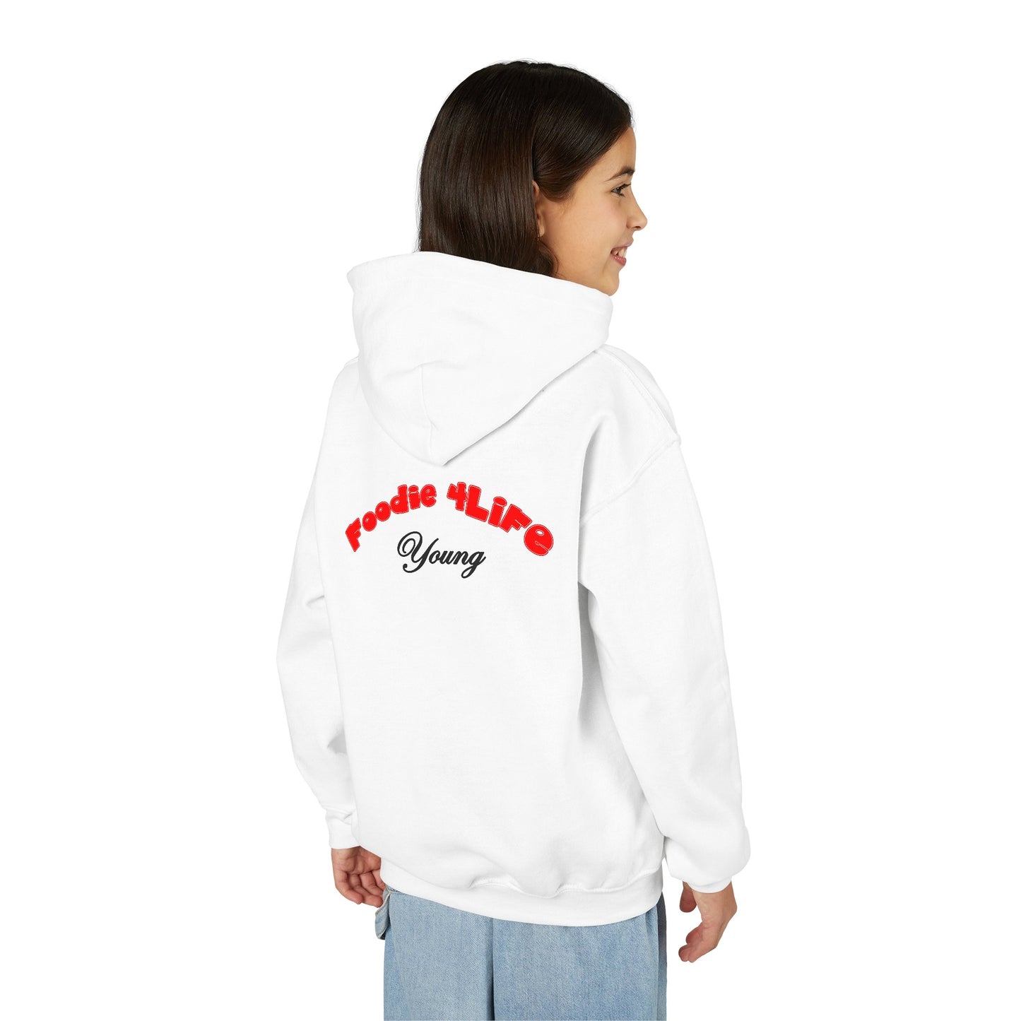 L.O.E.F Foodie 4Life Young Hoodie (Fiery Red)