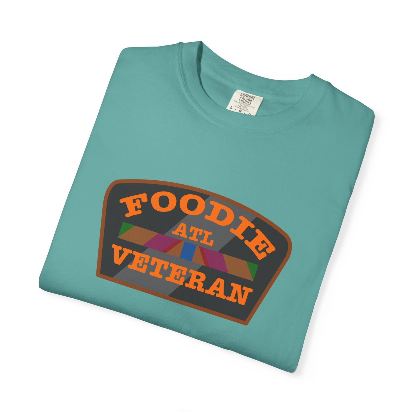 L.O.E.F Foodie Veteran ATL Unisex Tee Shirt (Orange)