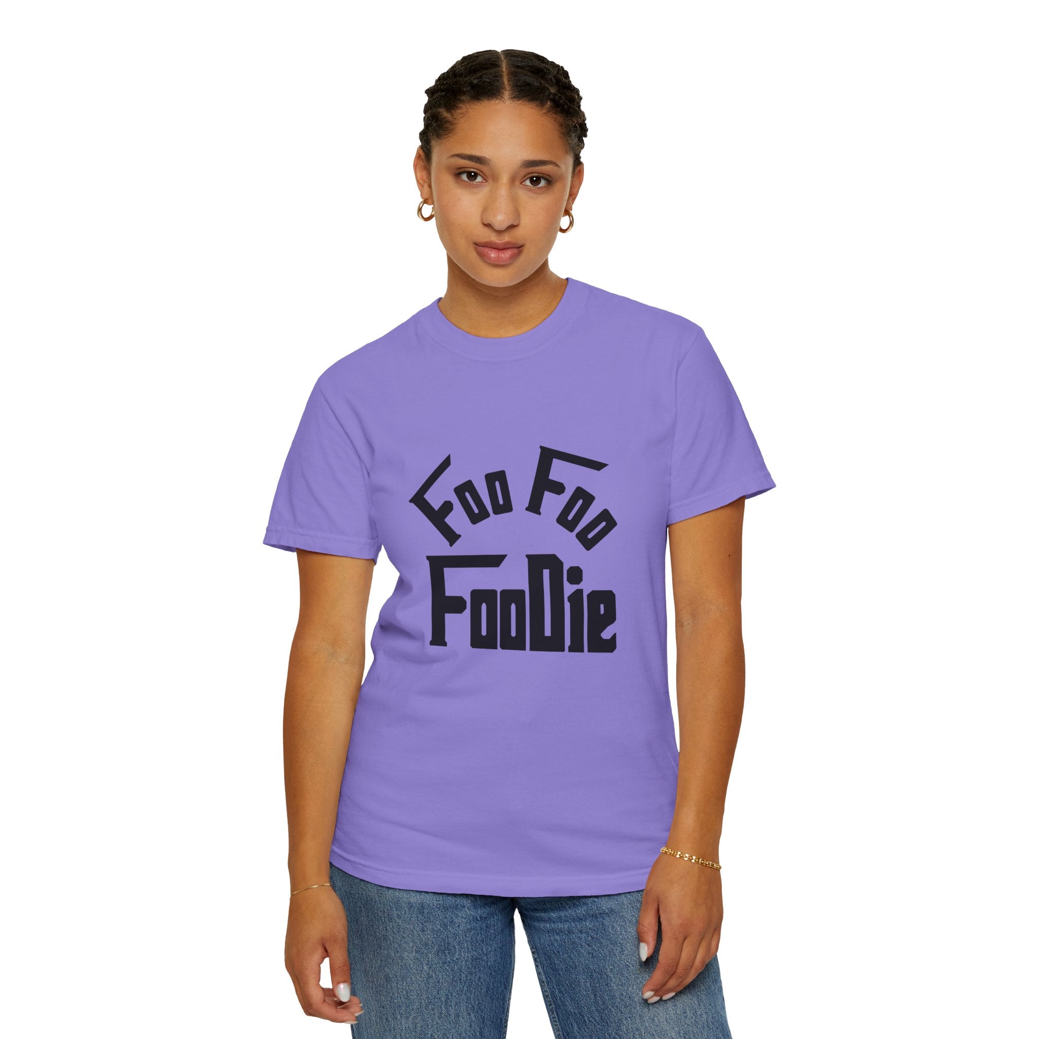 L.O.E.F FOO FOO FOODIE Unisex Tee shirt(Black)