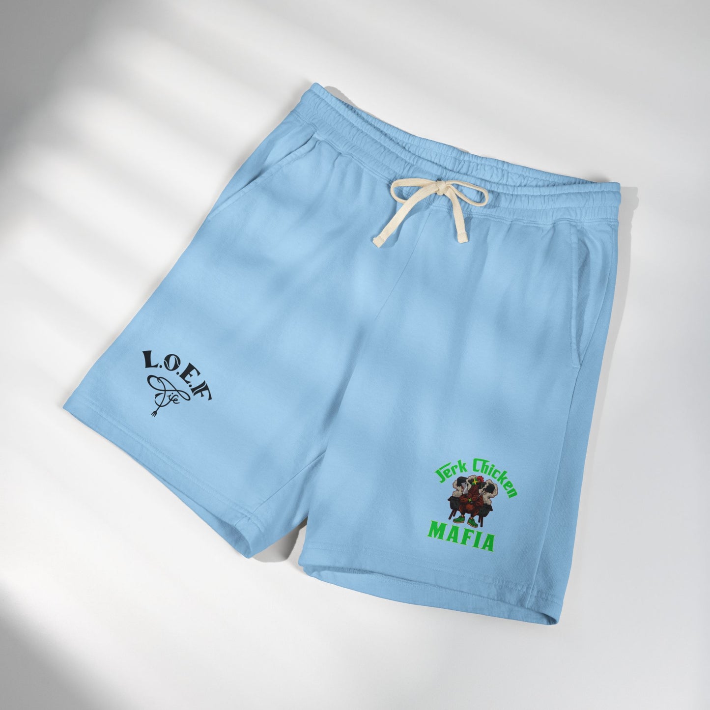 L.O.E.F Jerk Chicken Mafia Sweat Shorts