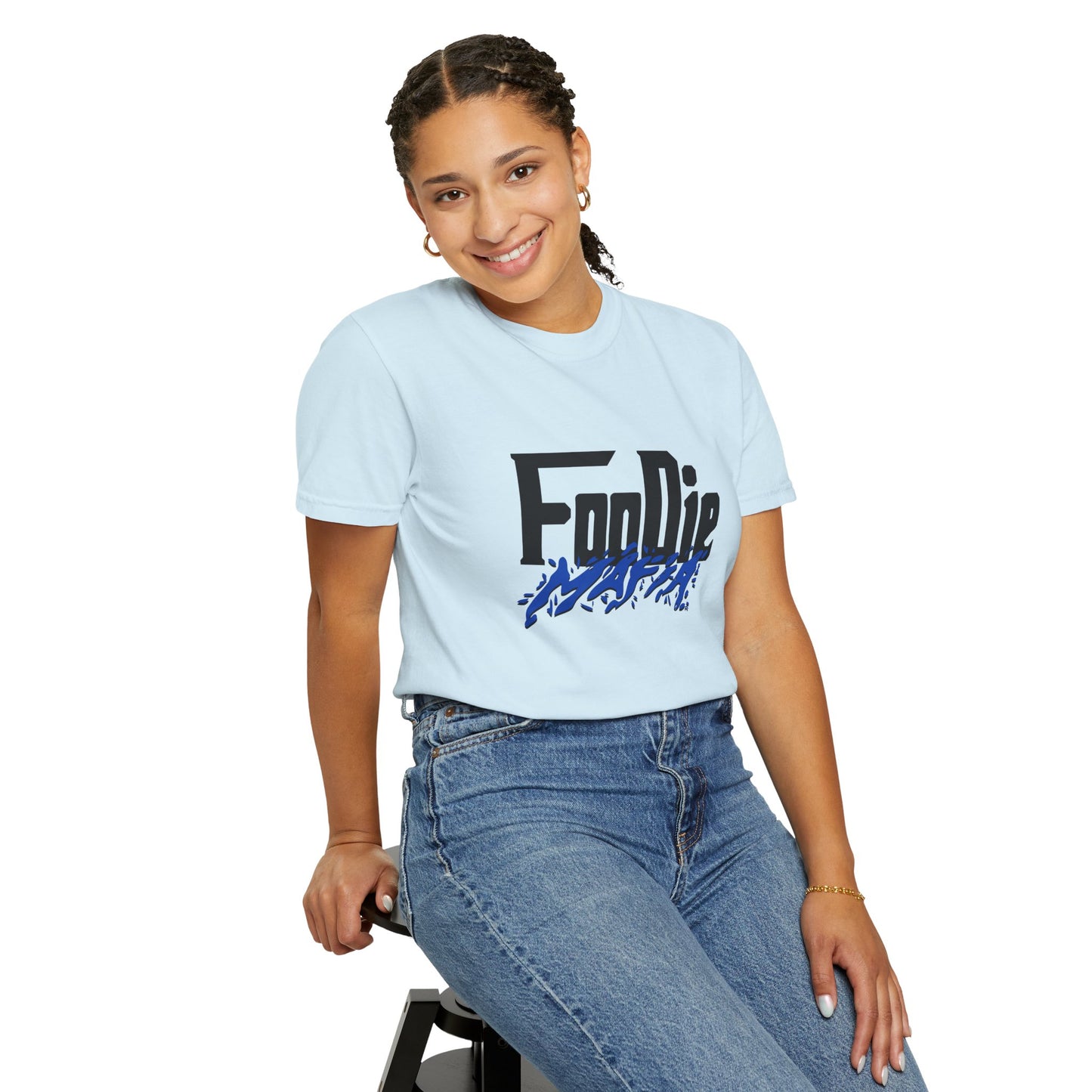 L.O.E.F Foodie Mafia Tee Shirt (Cobalt Blue)