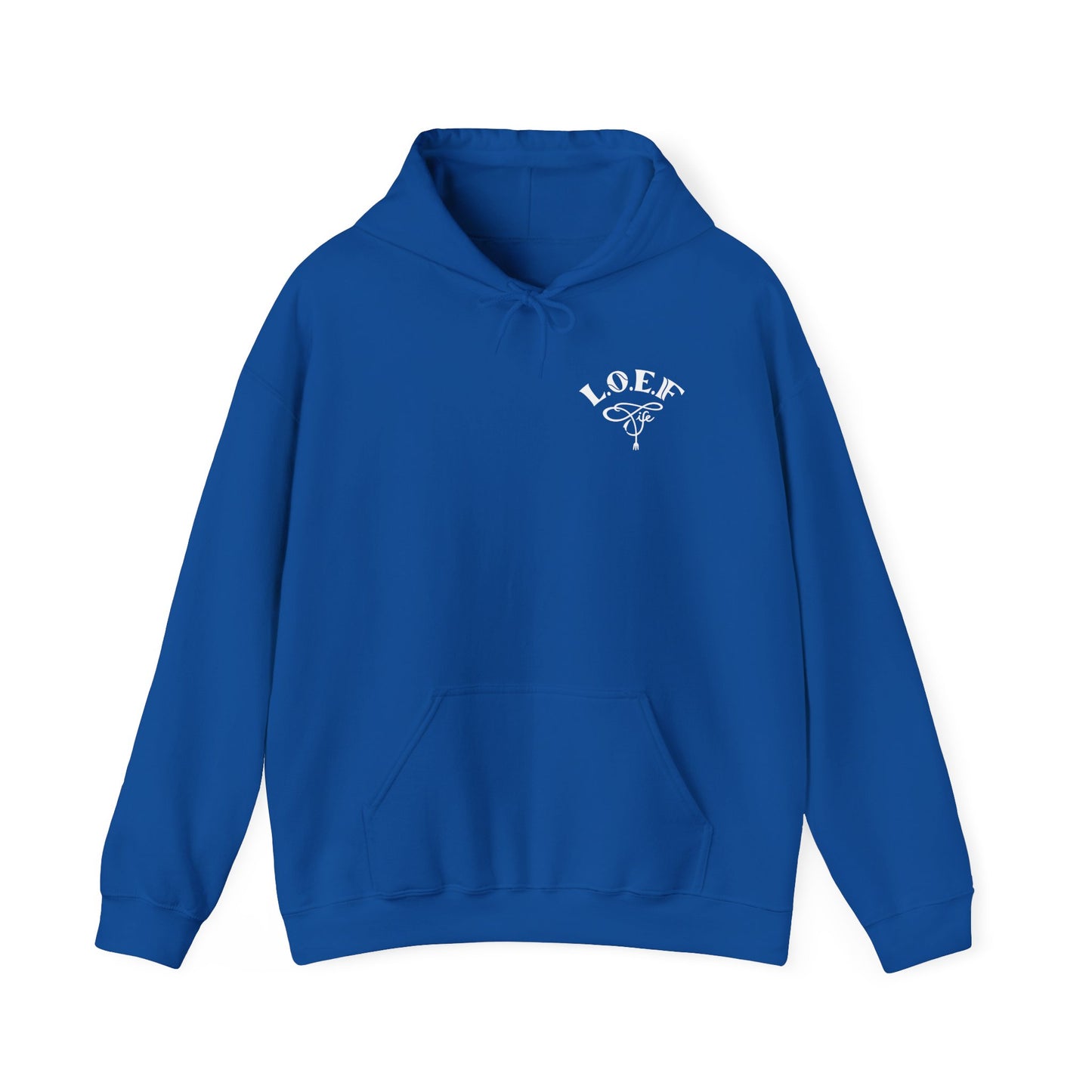 L.O.E.F Foodie 4Life Certified Hoodie (Sky Blue)
