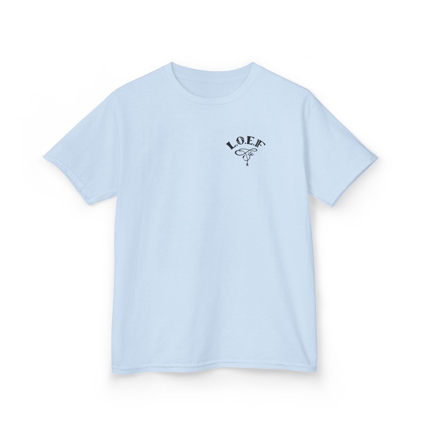 L.O.E.F Foodie 4Life Young Tee Shirt  (Black)
