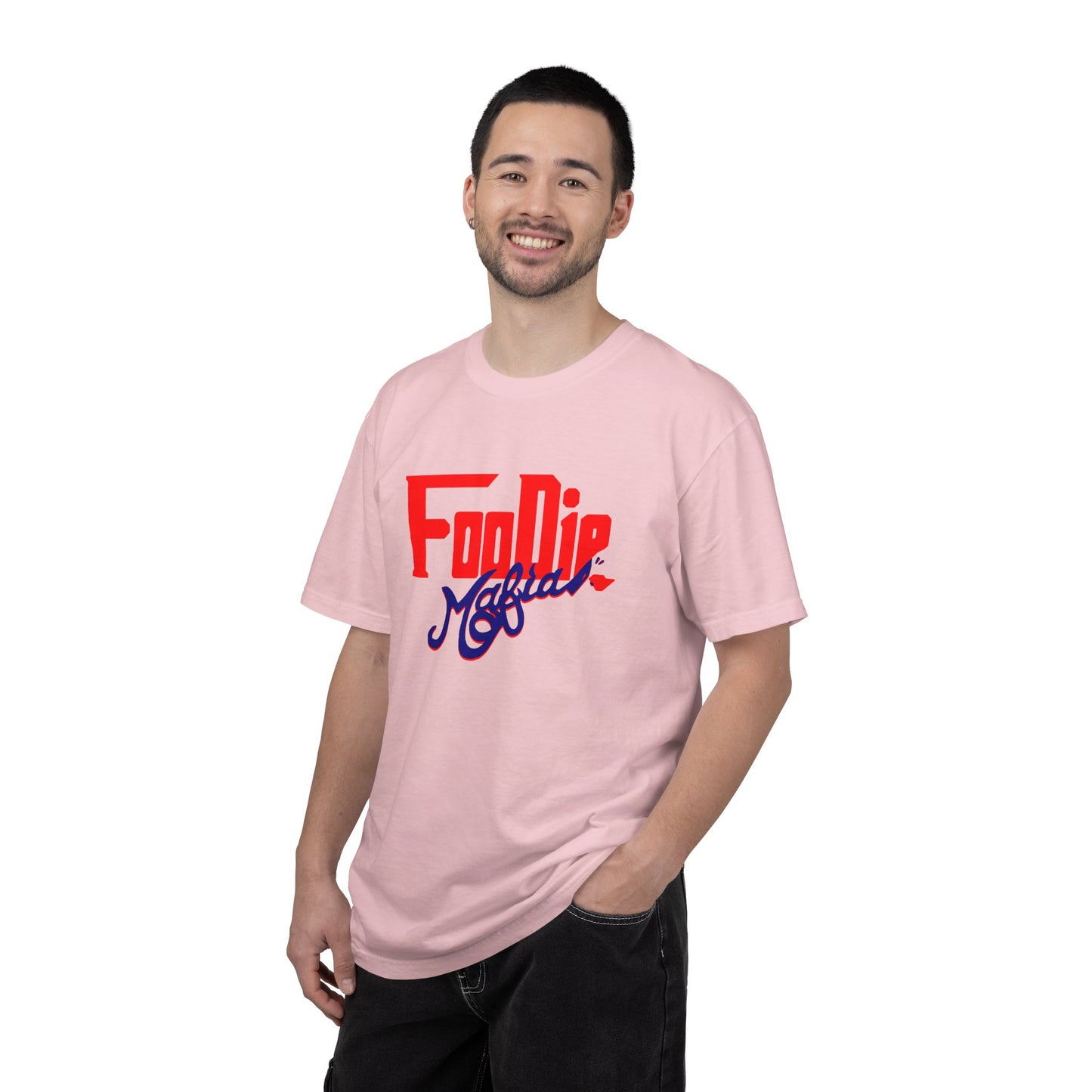 L.O.E.F Red Foodie Mafia Unisex Tee shirt (Dark Blue)