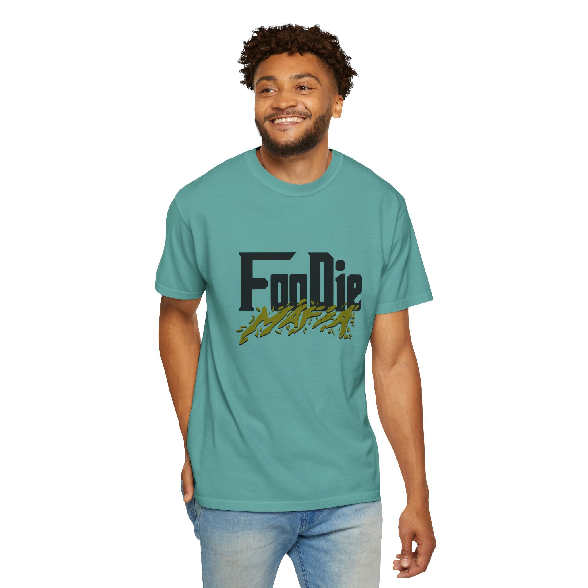 L.O.E.F Foodie Mafia Tee Shirt (Olive Green)