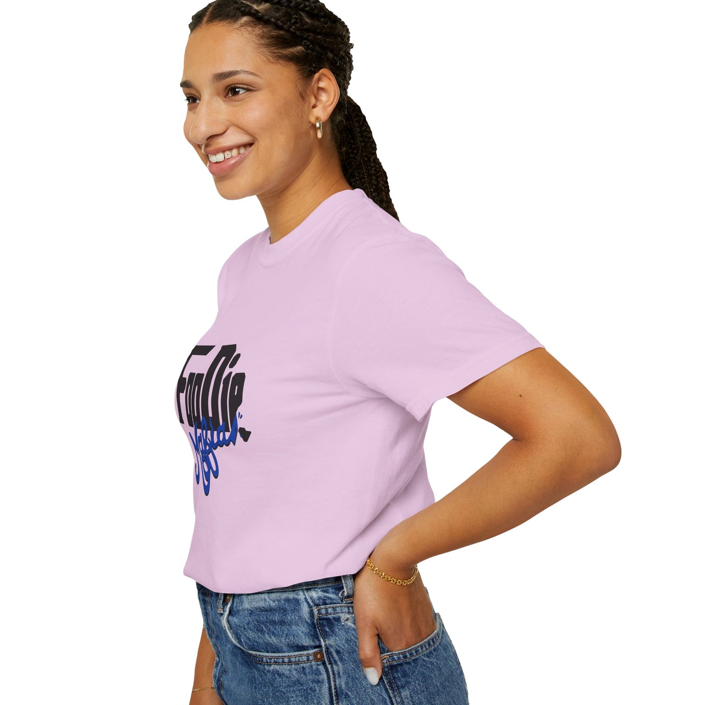 L.O.E.F Foodie Mafia Unisex Tee shirt (Cobalt Blue)
