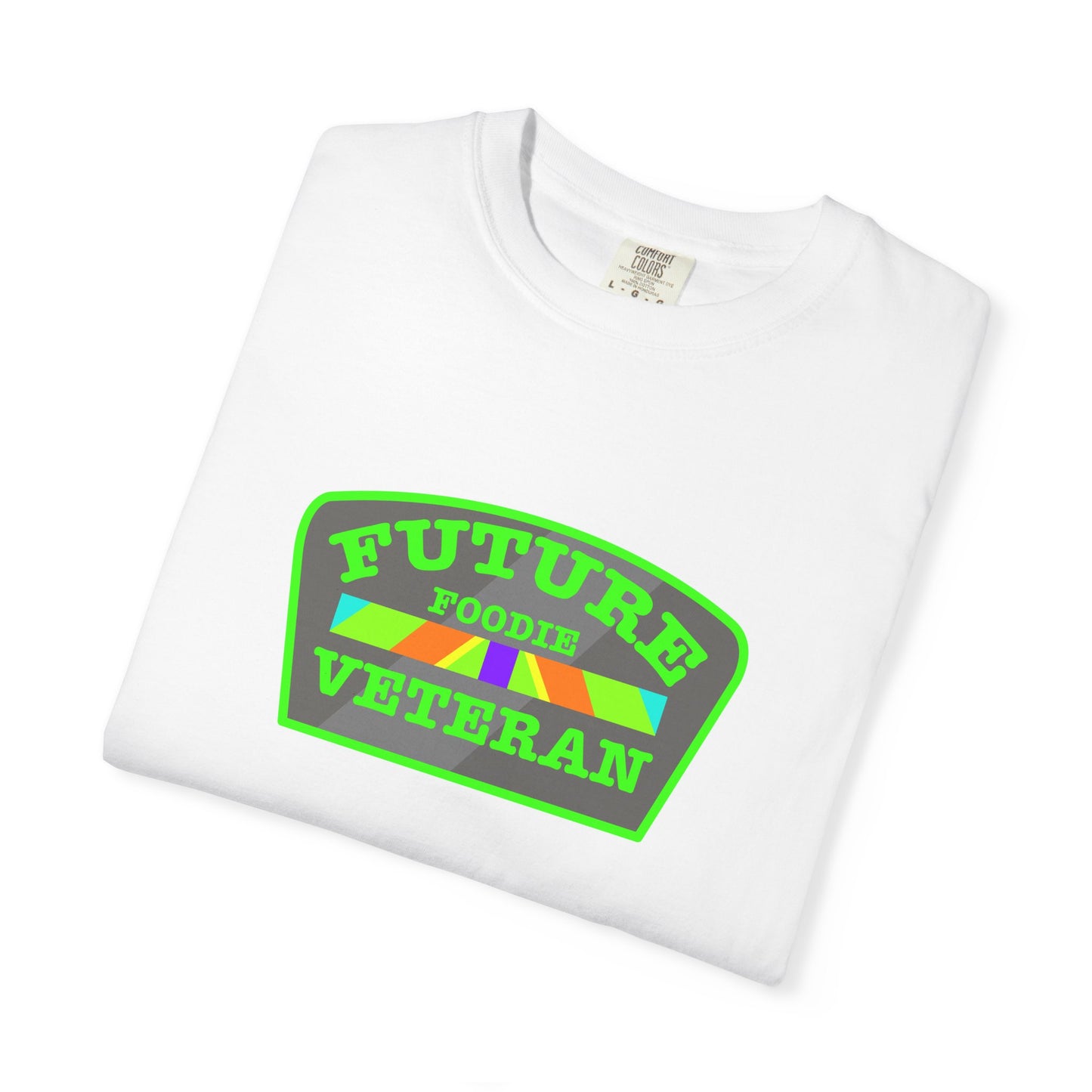 L.O.E.F Future Foodie Veteran Tee Shirt  (Neon Green)