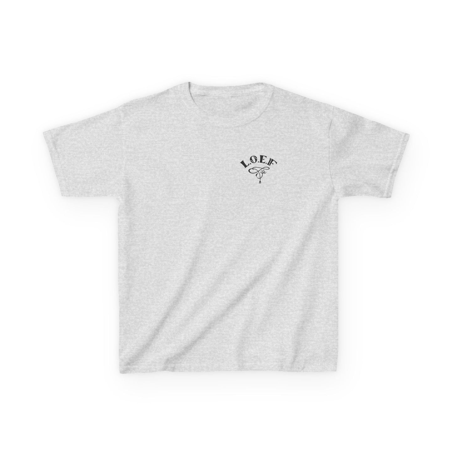 L.O.E.F Foodie 4Life Young Tee Shirt  (Dark Blue)