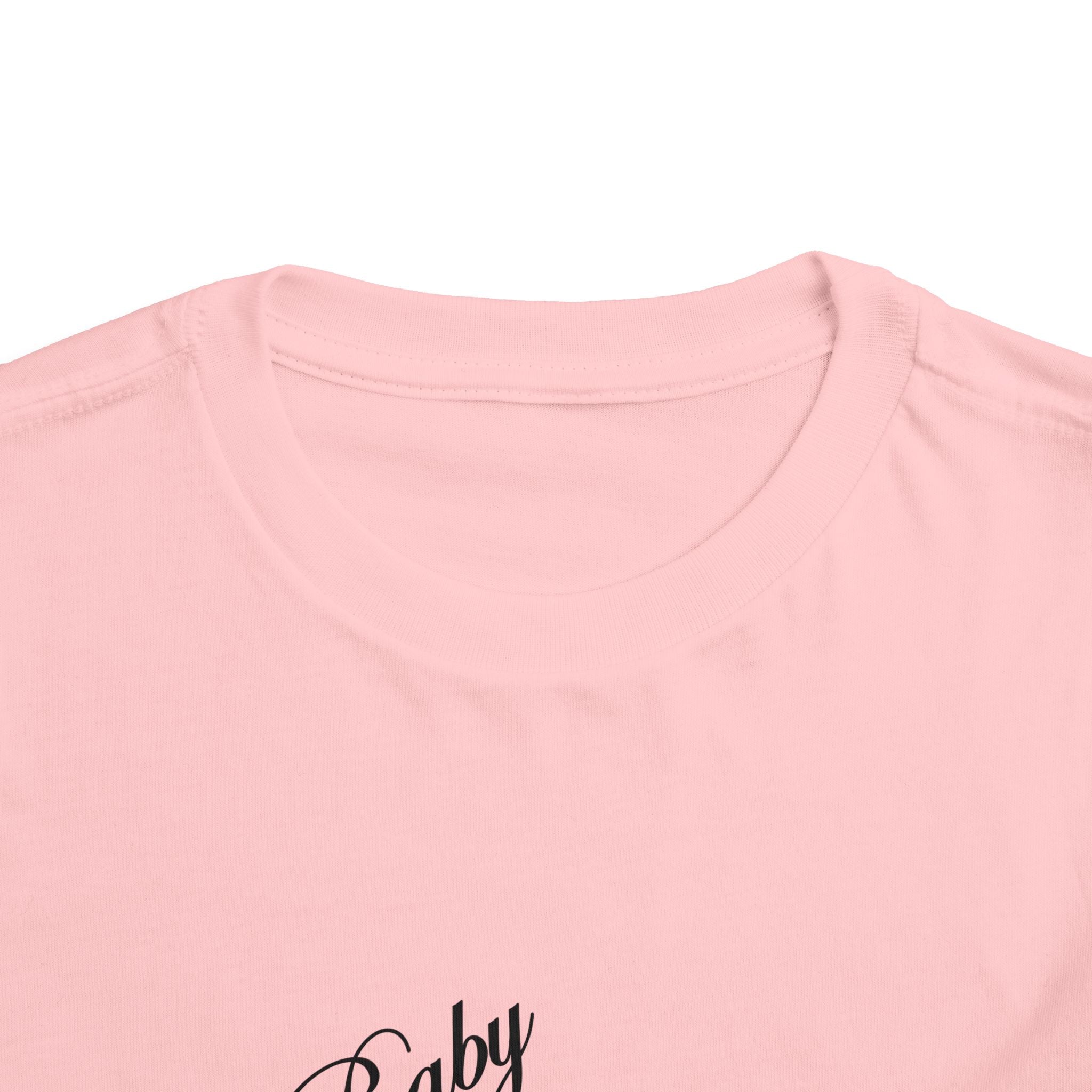 L.O.E.F Baby Foodie Toddler Short Sleeve Tee Shirt (Black)