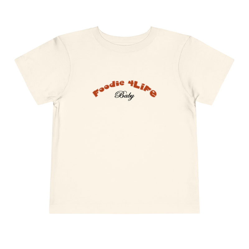 L.O.E.F Foodie 4Life Baby Tee Shirt  (Rust)