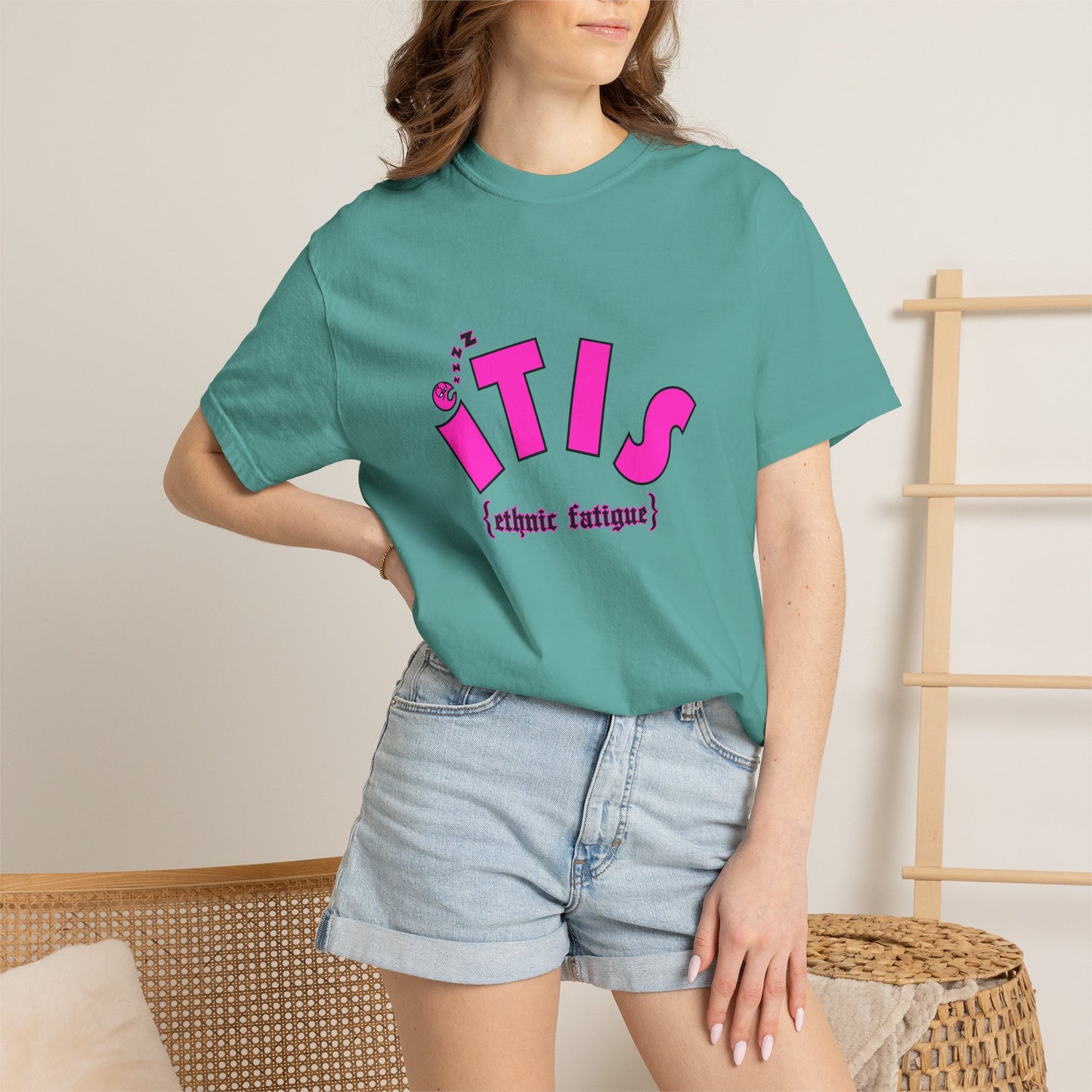 L.O.E.F ITIS Unisex Tee shirt (Pink)