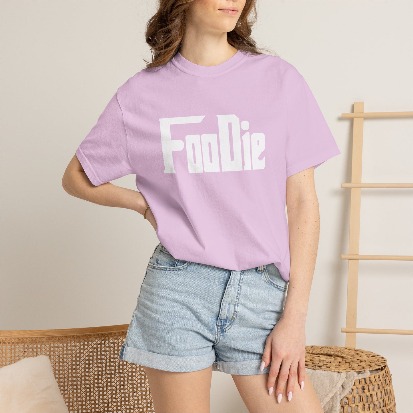 L.O.E.F Foodie Unisex Tee Shirt (White)