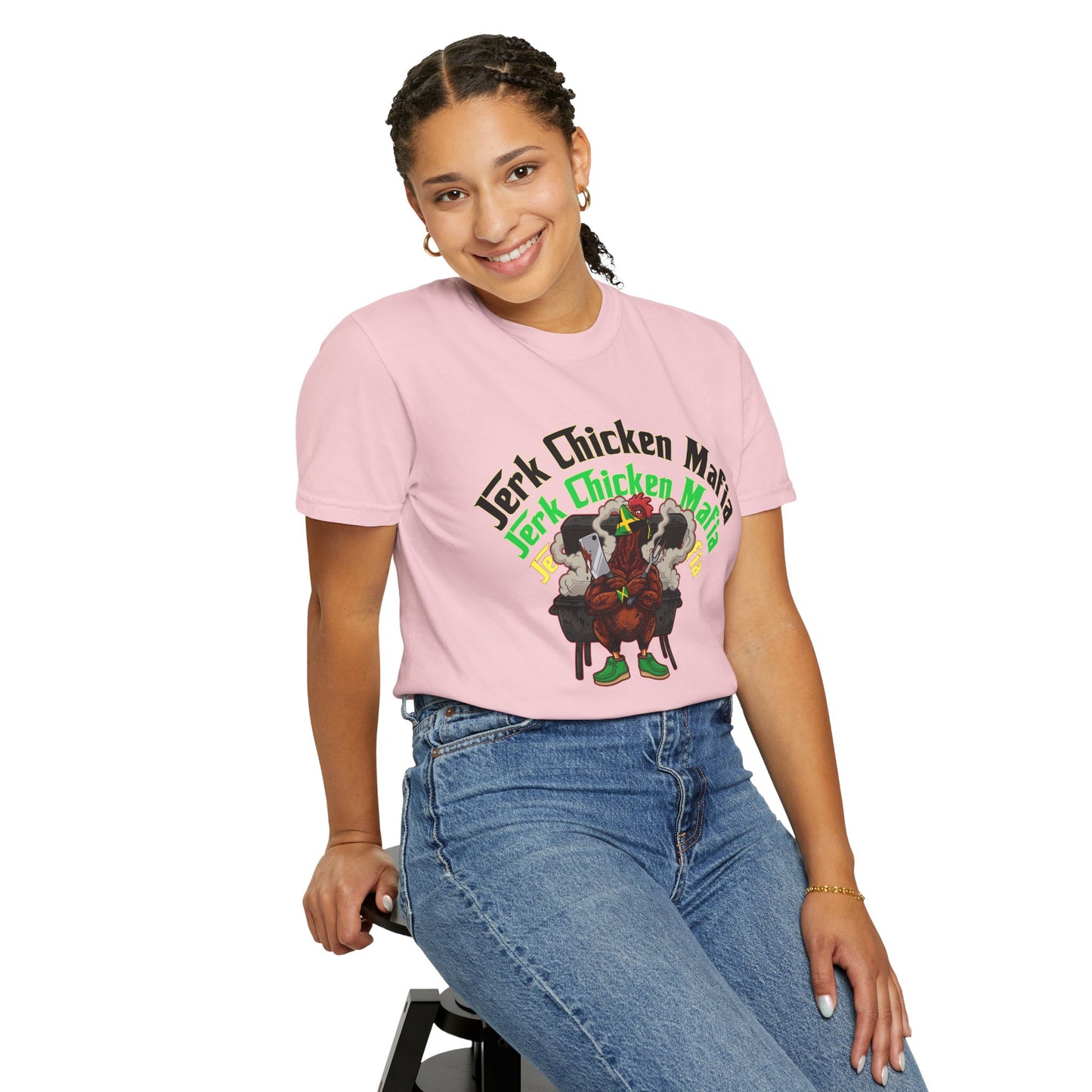 L.O.E.F Jerk Chicken Mafia Unisex Tee Shirt