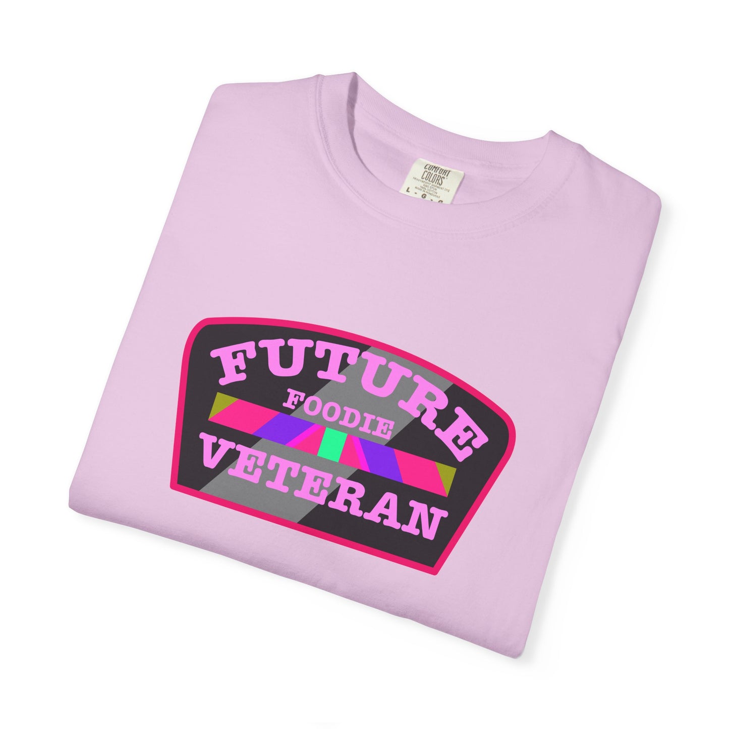 L.O.E.F Future Foodie Veteran Unisex Tee Shirt (Pink)