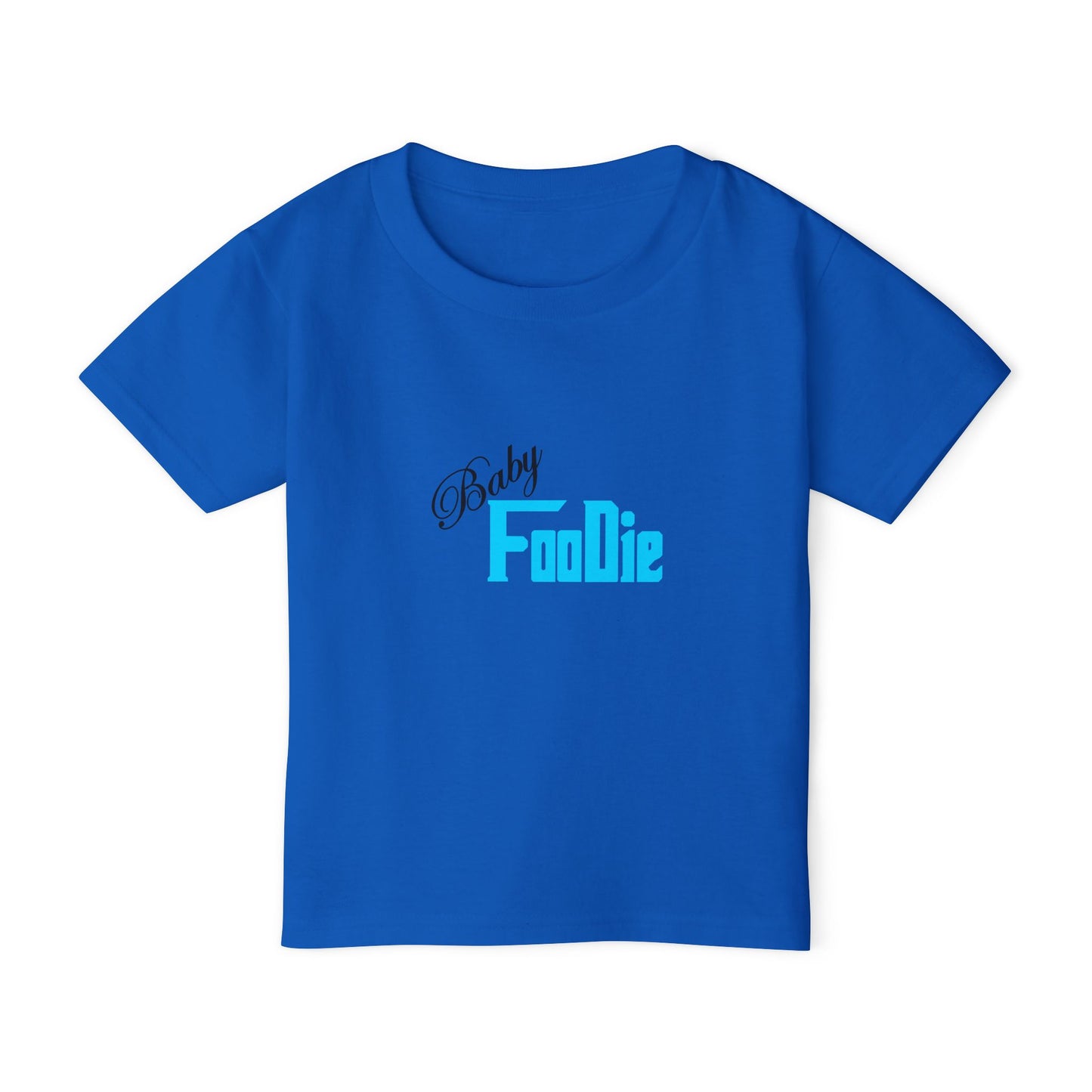 L.O.E.F Baby Foodie Toodler Tee Shirt (Neon Blue)