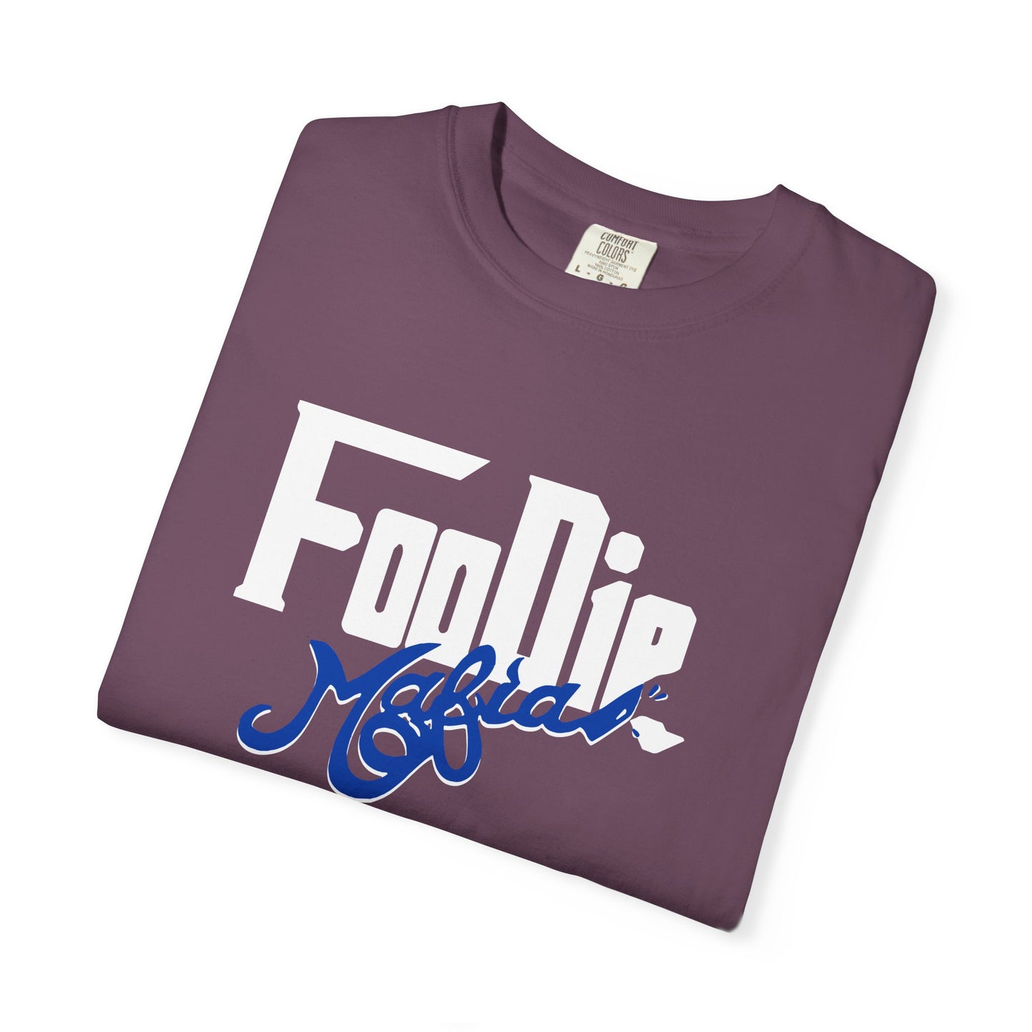 L.O.E.F Foodie Mafia Unisex Tee Shirt  (Dark Blue)