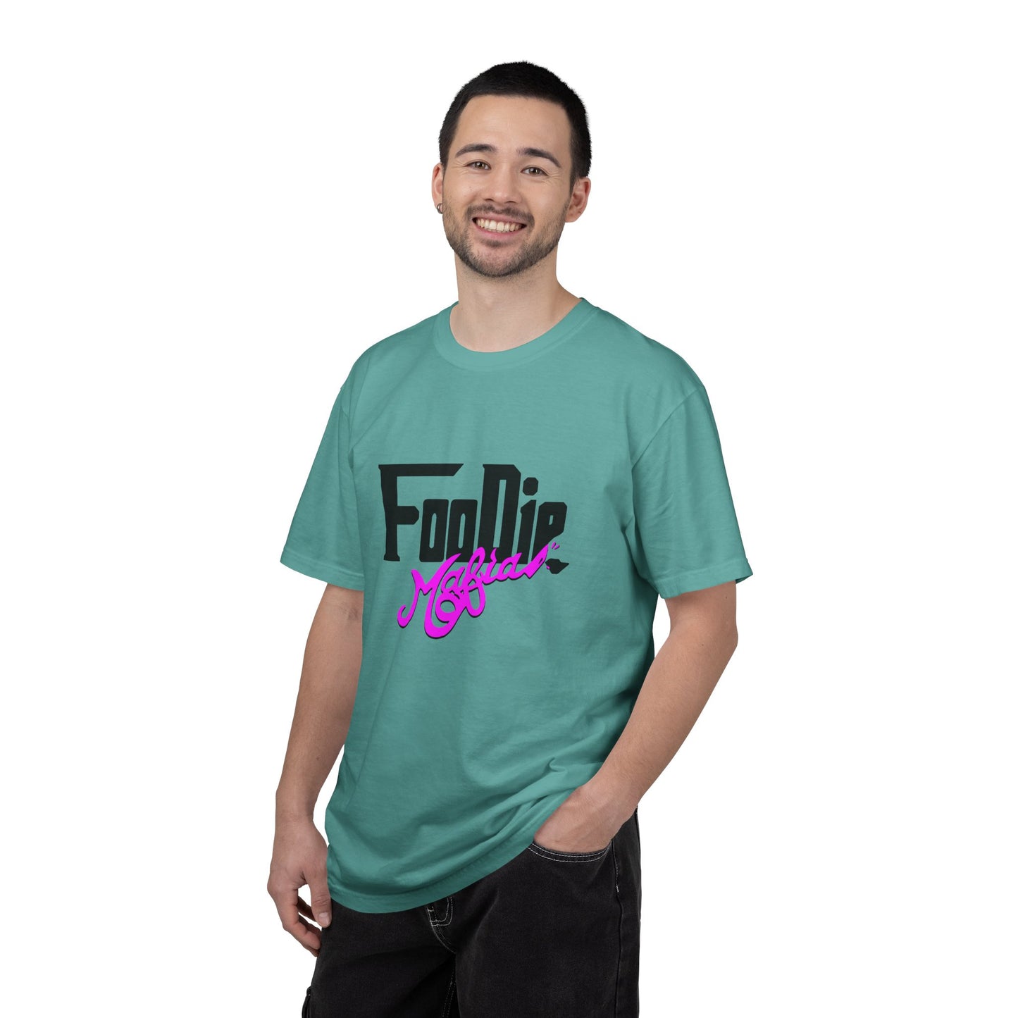L.O.E.F Foodie Mafia Unisex Tee Shirt (Bright Purple)