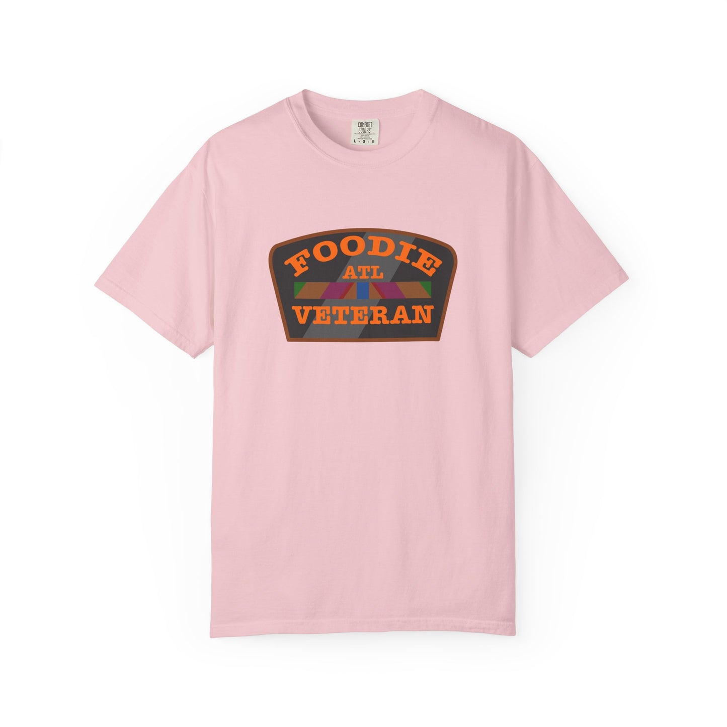 L.O.E.F Foodie Veteran ATL Unisex Tee Shirt (Orange)