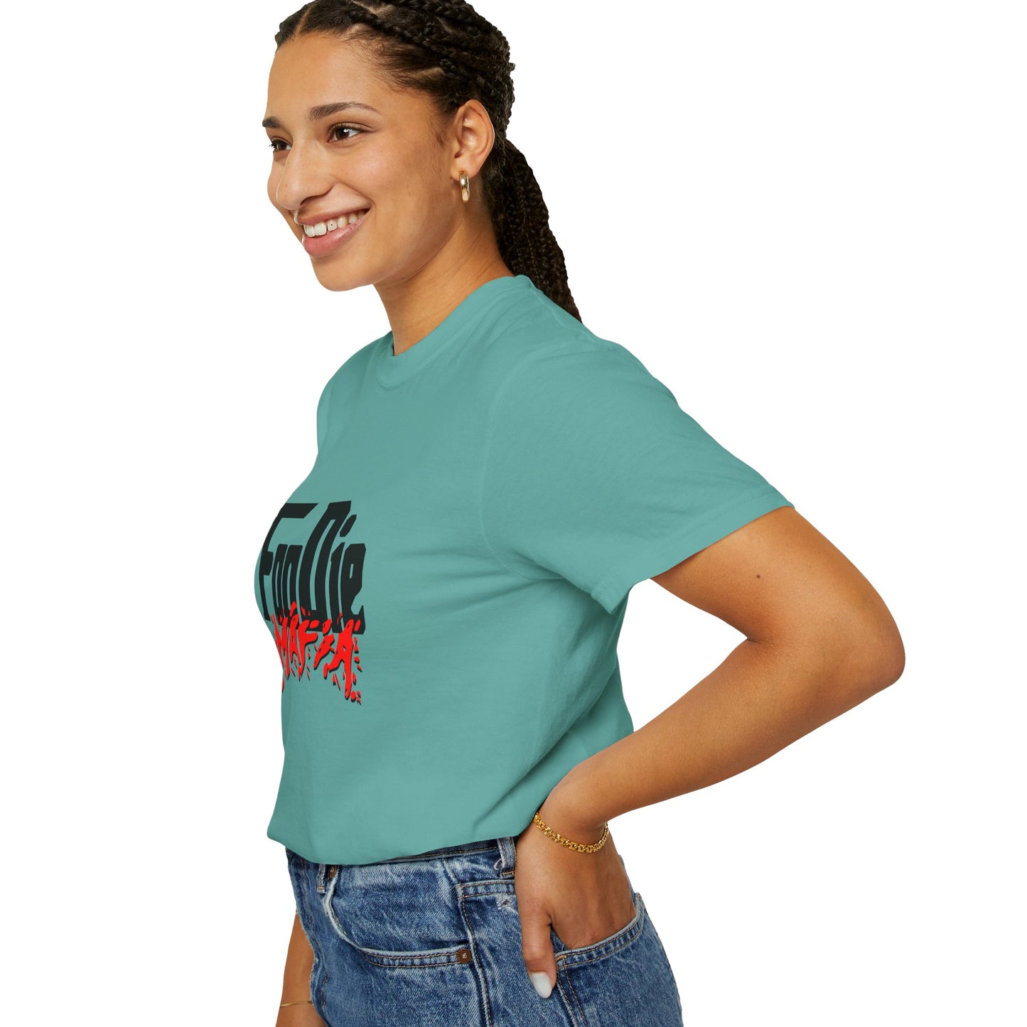 L.O.E.F Foodie Mafia Unisex Tee Shirt (Red)