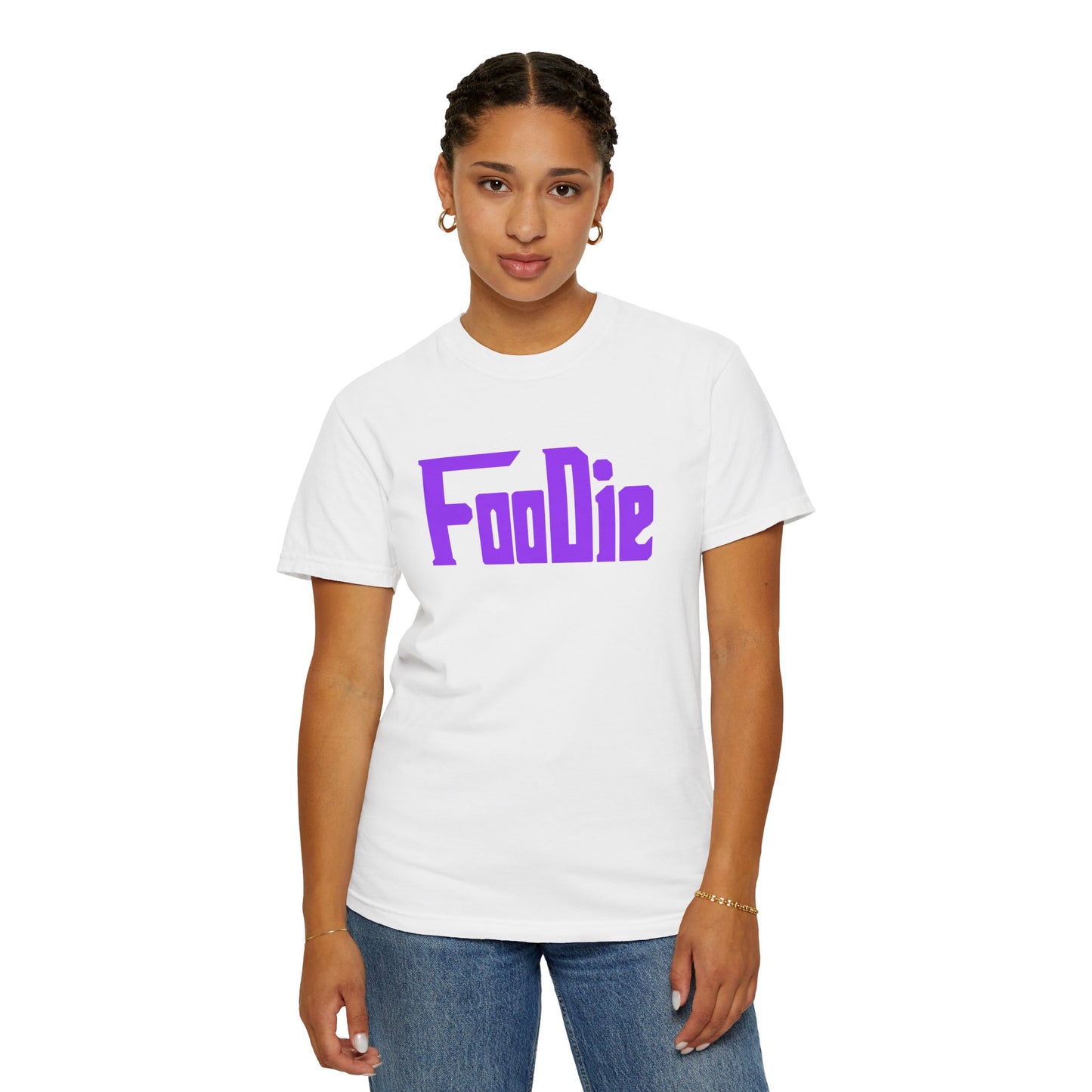 LO.E.F Foodie Unisex Tee Shirt (Bright Purple)