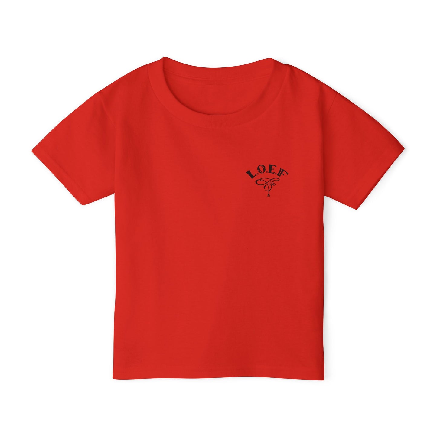 L.O.E.F Foodie 4Life Baby Tee Shirt (Sky Blue)