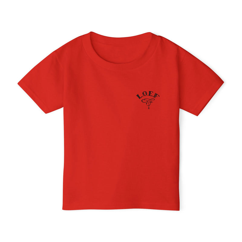 L.O.E.F Foodie 4Life Baby Tee Shirt (Sky Blue)