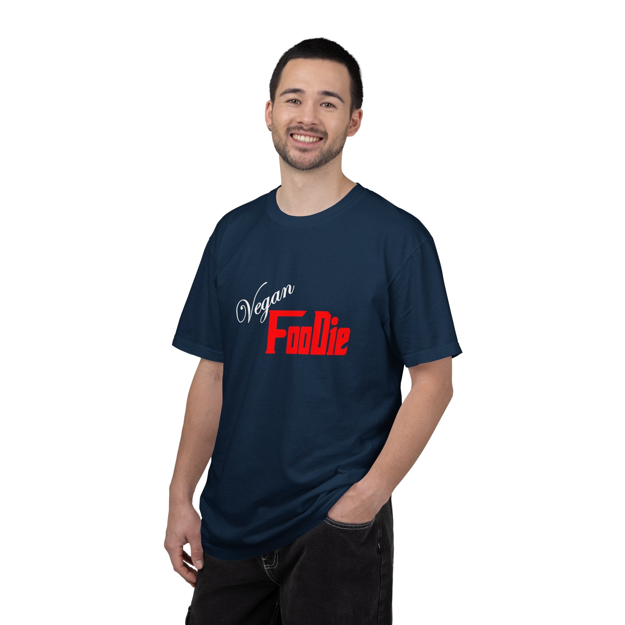 L.O.E.F Unisex Vegan Foodie Tee Shirt (Fiery Red)
