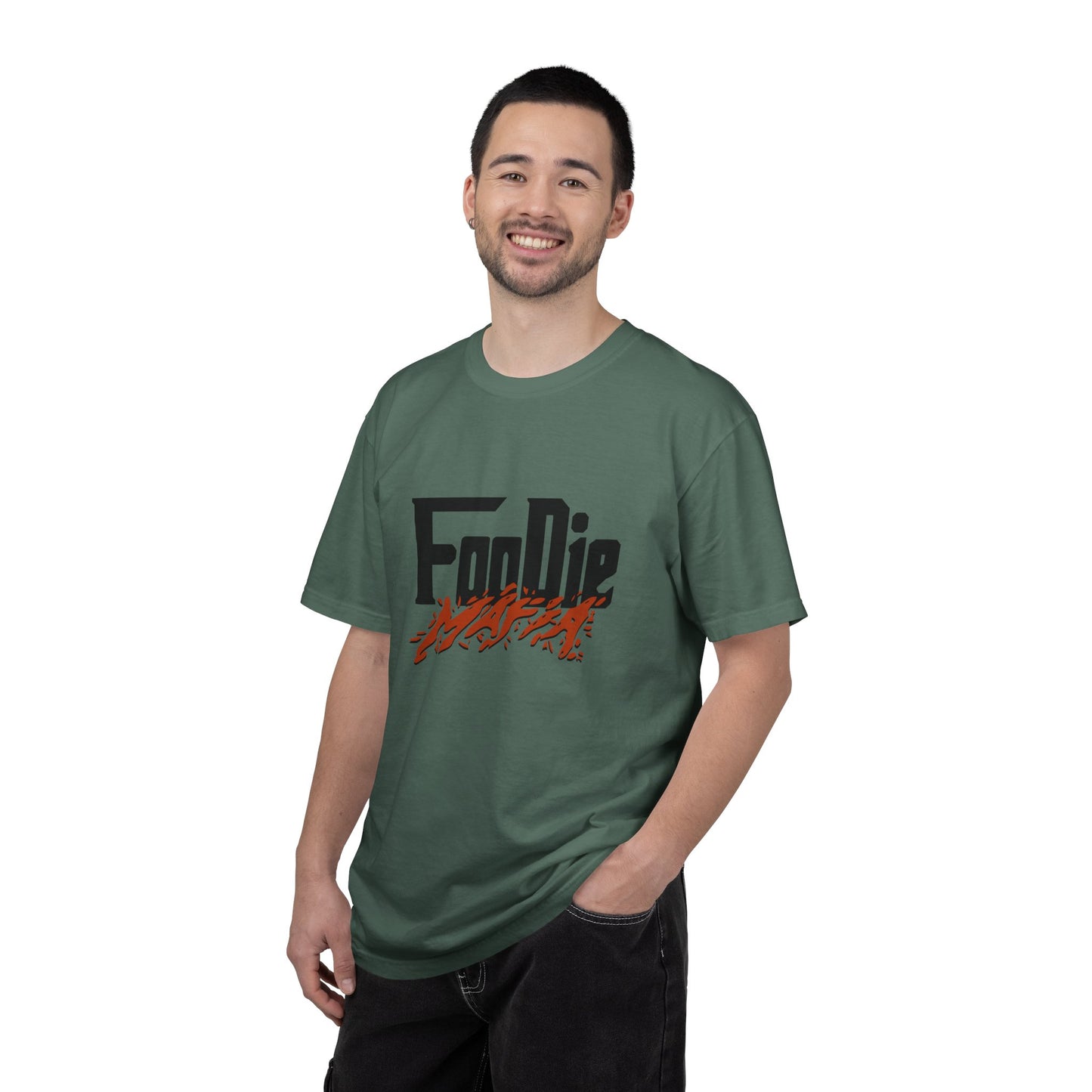 L.O.E.F Foodie Mafia Tee Shirt (Rust)
