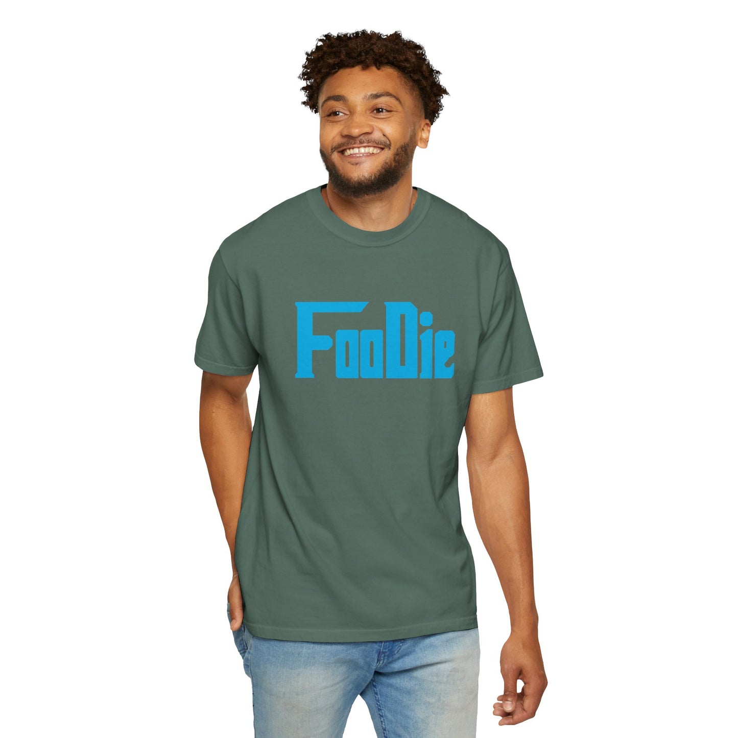 L.O.E.F Foodie Unisex Tee Shirt (Sky Blue)