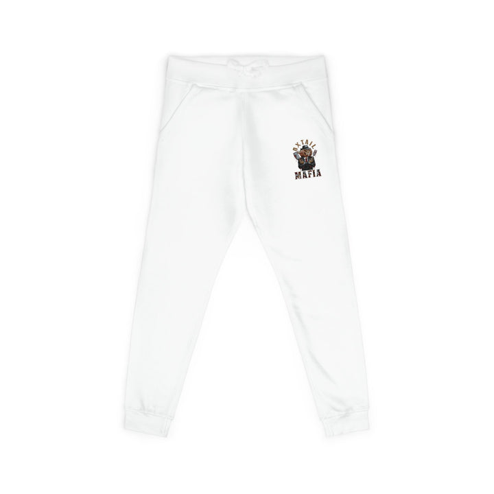 Soft Fleece Sweatpants | White Jogger Pants | L.O.E.F. - LIFE