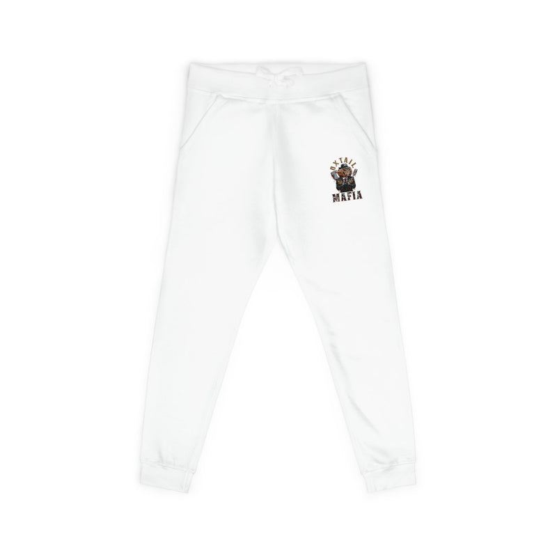 Soft Fleece Sweatpants | White Jogger Pants | L.O.E.F. - LIFE