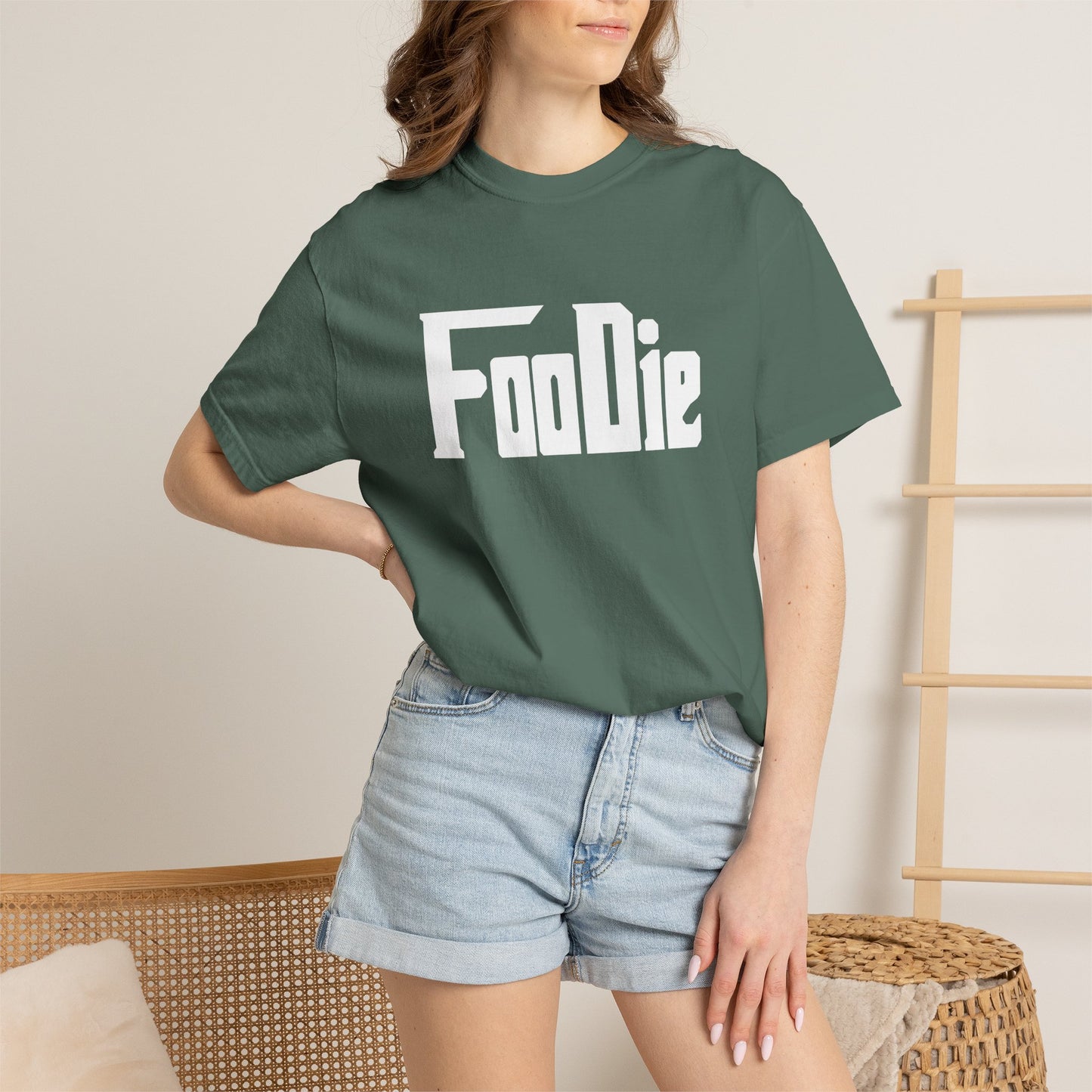 L.O.E.F Foodie Unisex Tee Shirt (White)