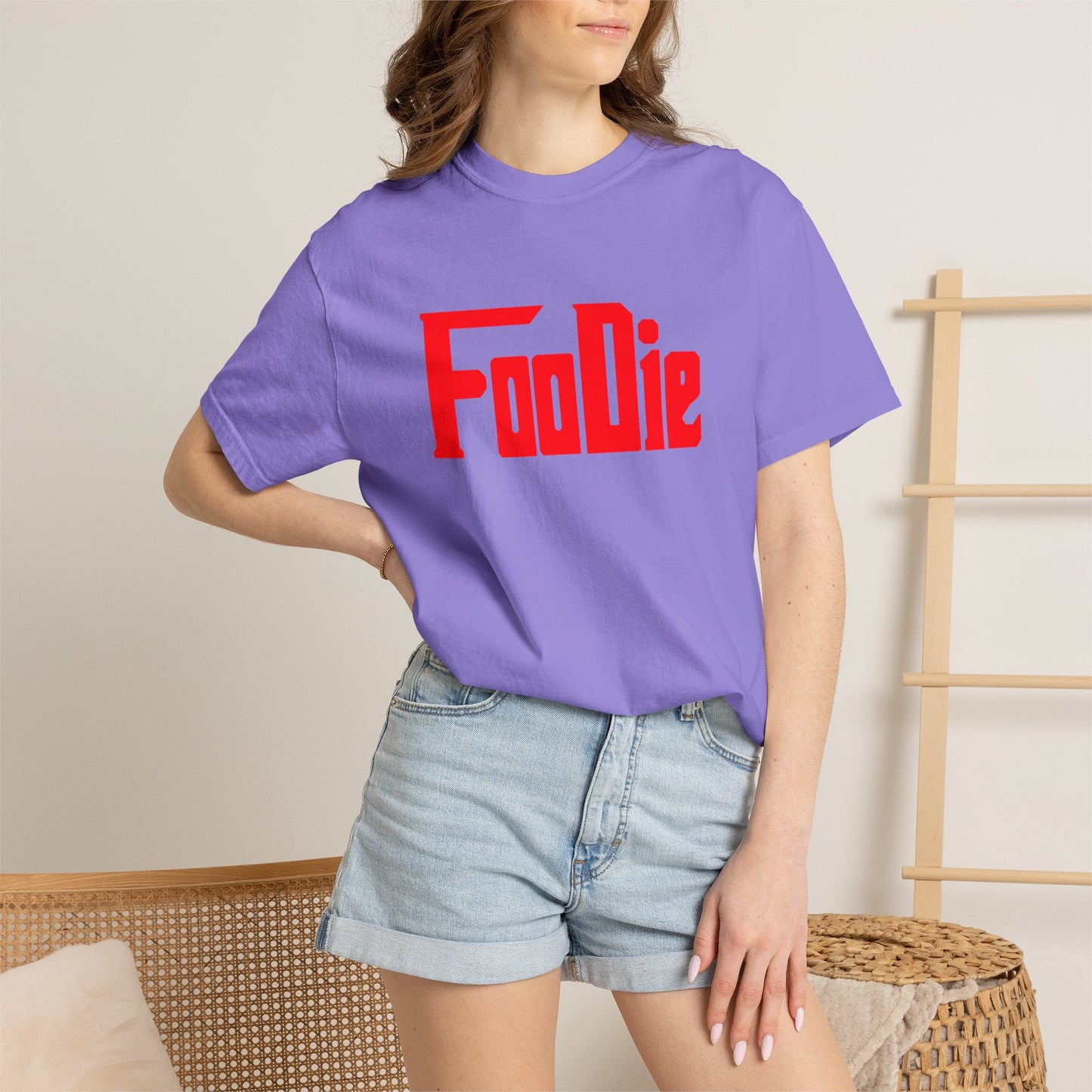 L.O.E.F Foodie Unisex Tee Shirt (Fiery Red)