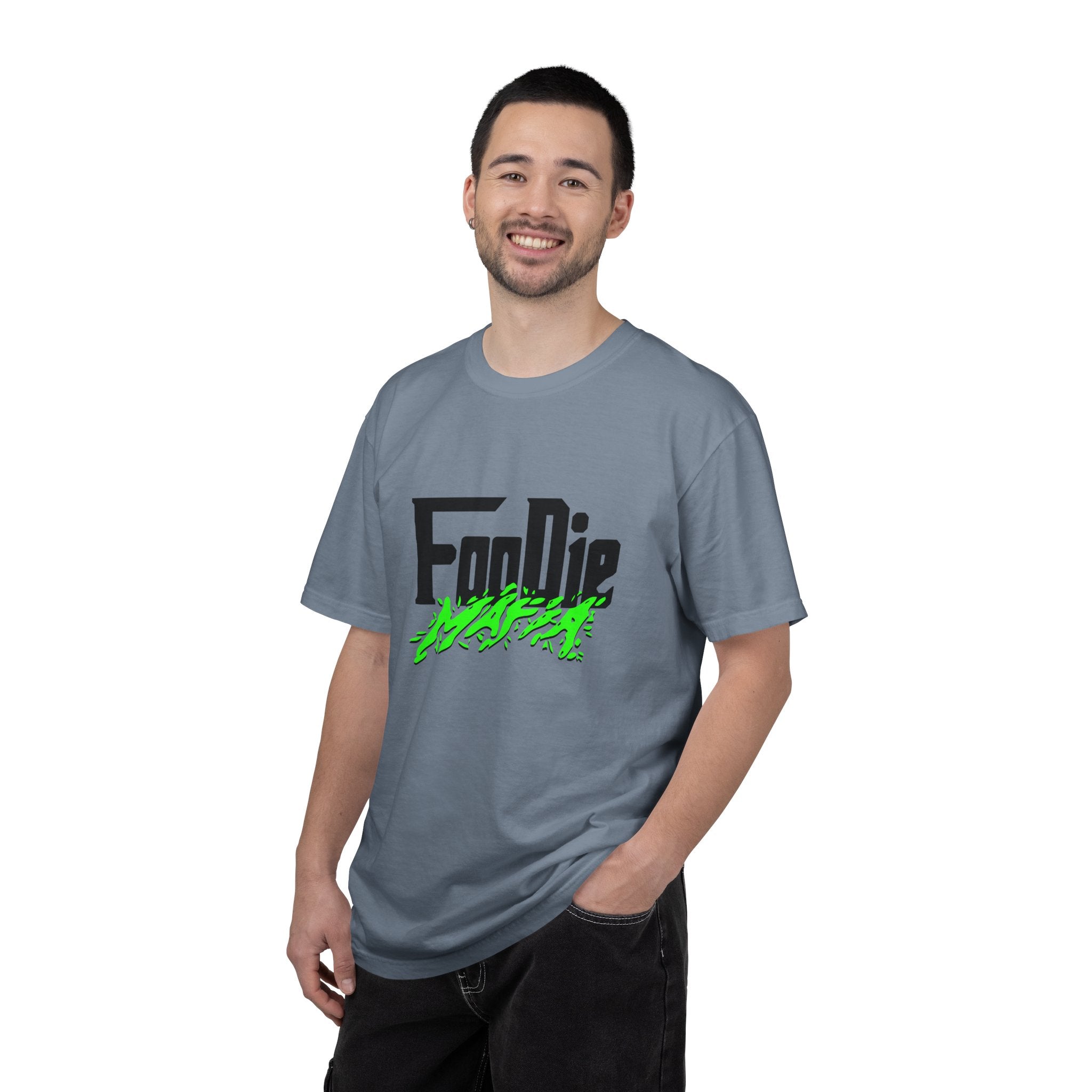 L.O.E.F Foodie Mafia Tee Shirt (Neon Green)