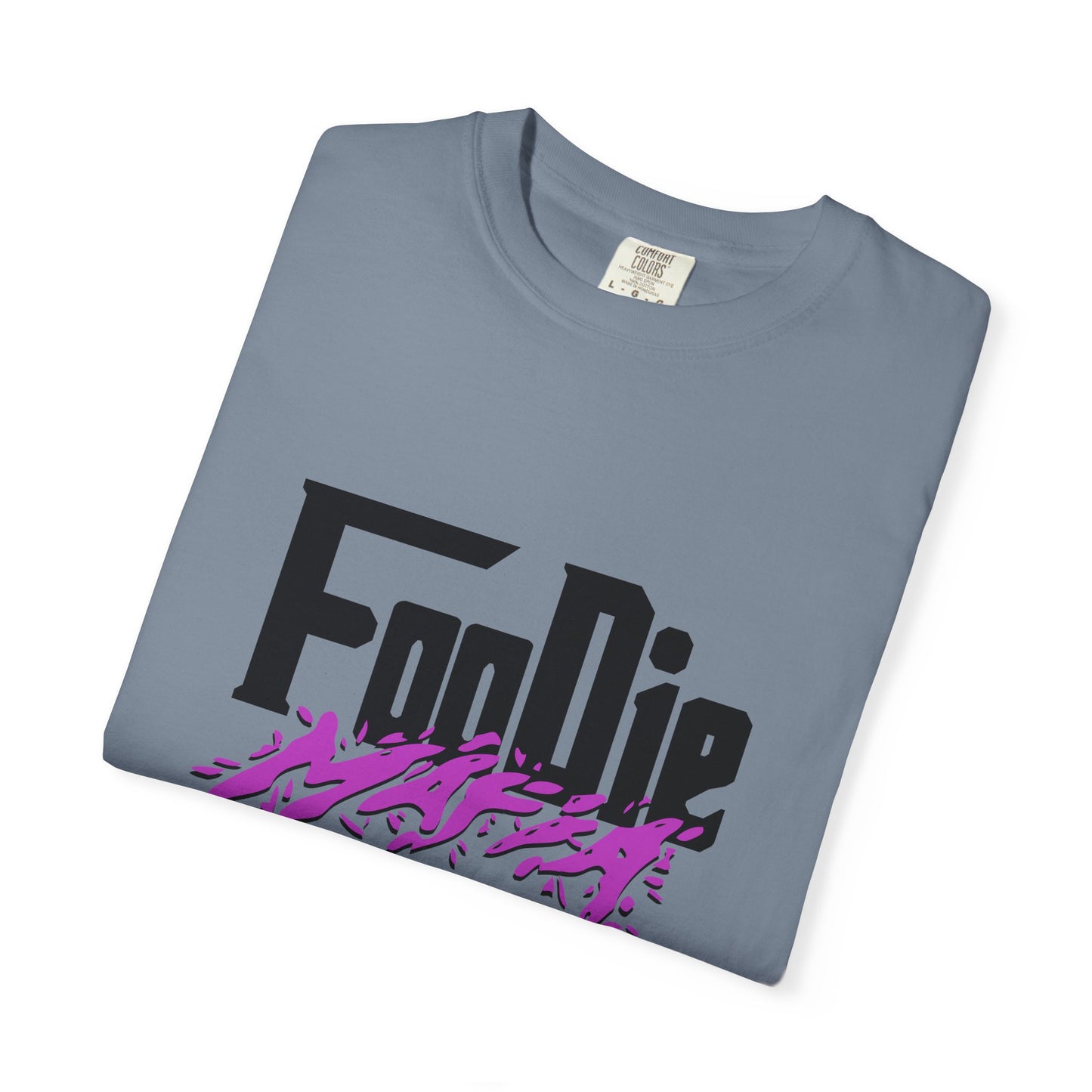 L.O.E.F Foodie Mafia Unisex Tee Shirt (Bright Purple)