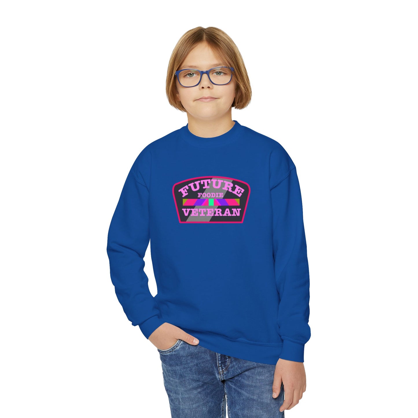 L.O.E.F Young Future Foodie Veteran Sweatshirt (Pink)