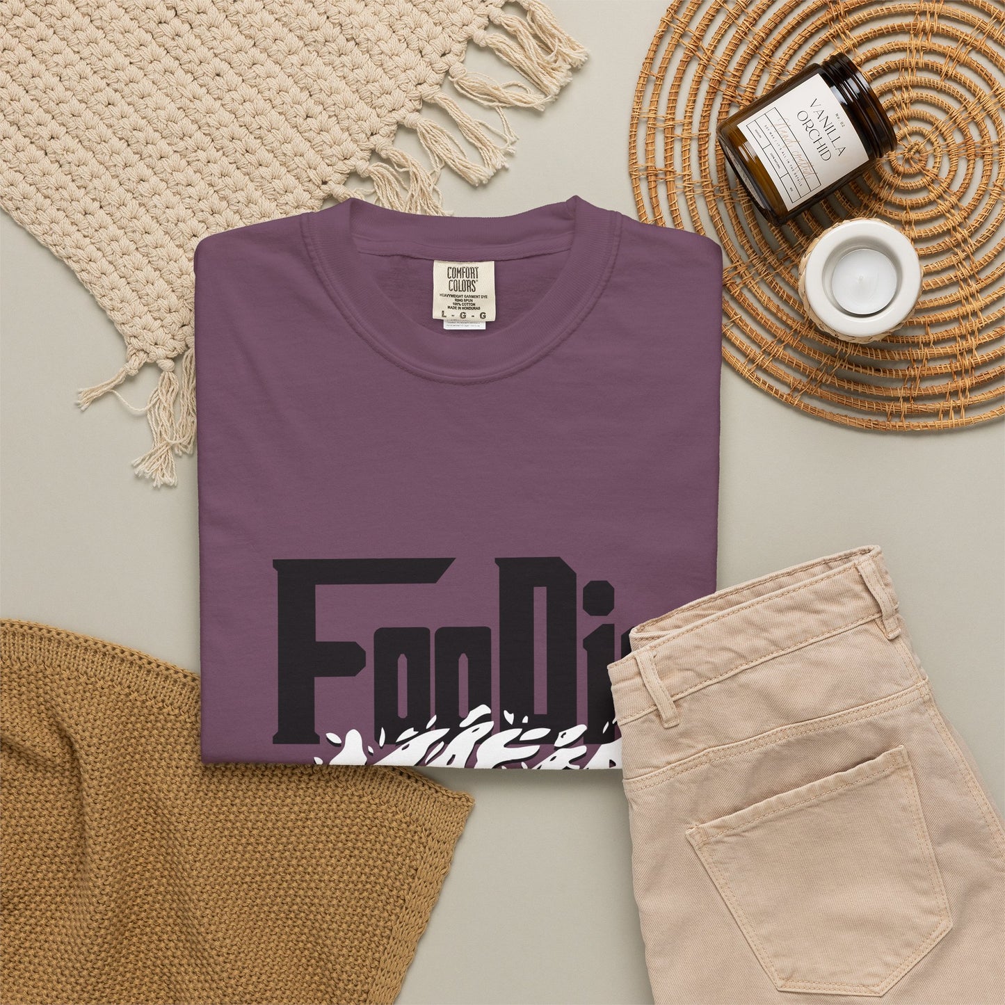 L.O.E.F Foodie Mafia Tee Shirt (White)