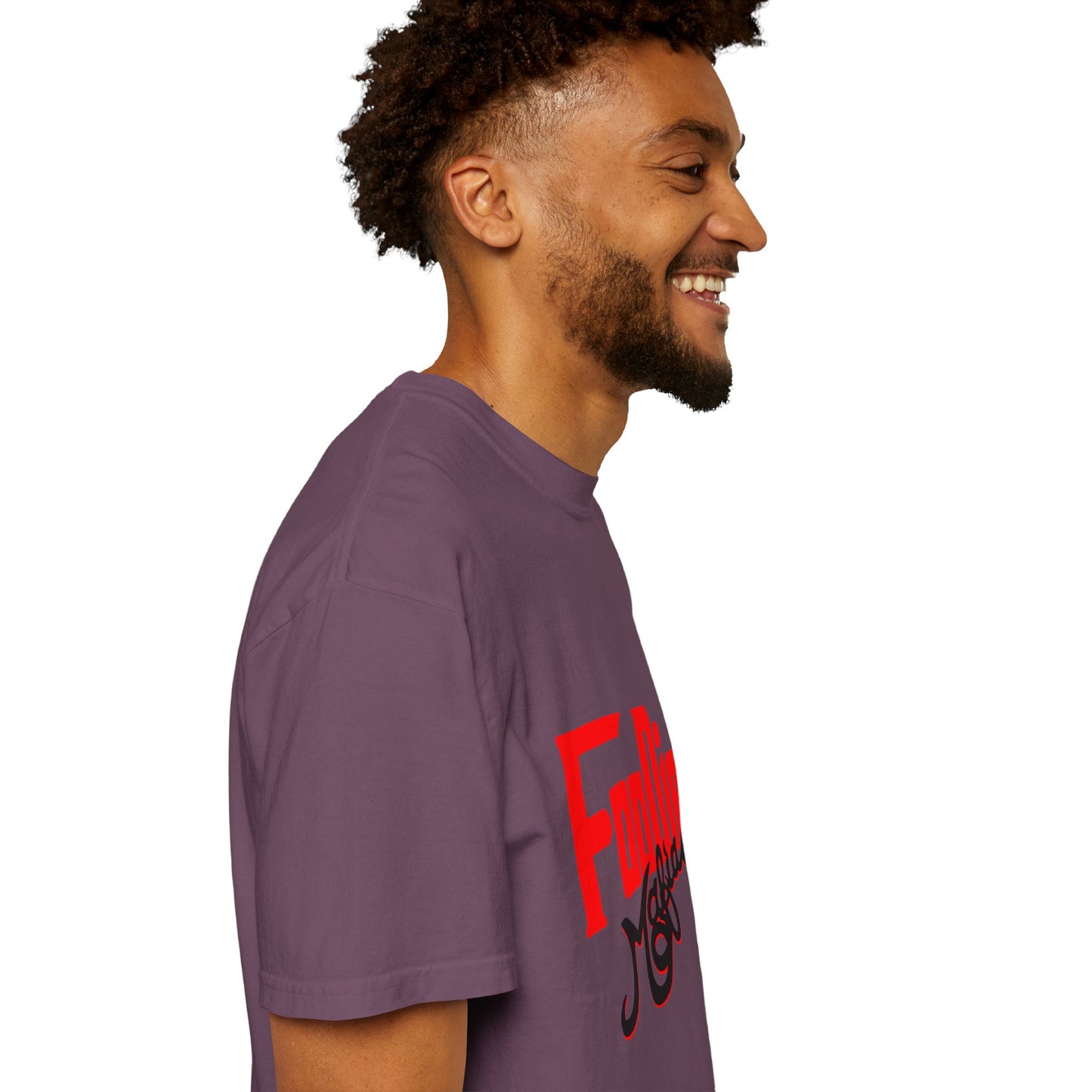 L.O.E.F Red Foodie Mafia Unisex Tee shirt (Black)