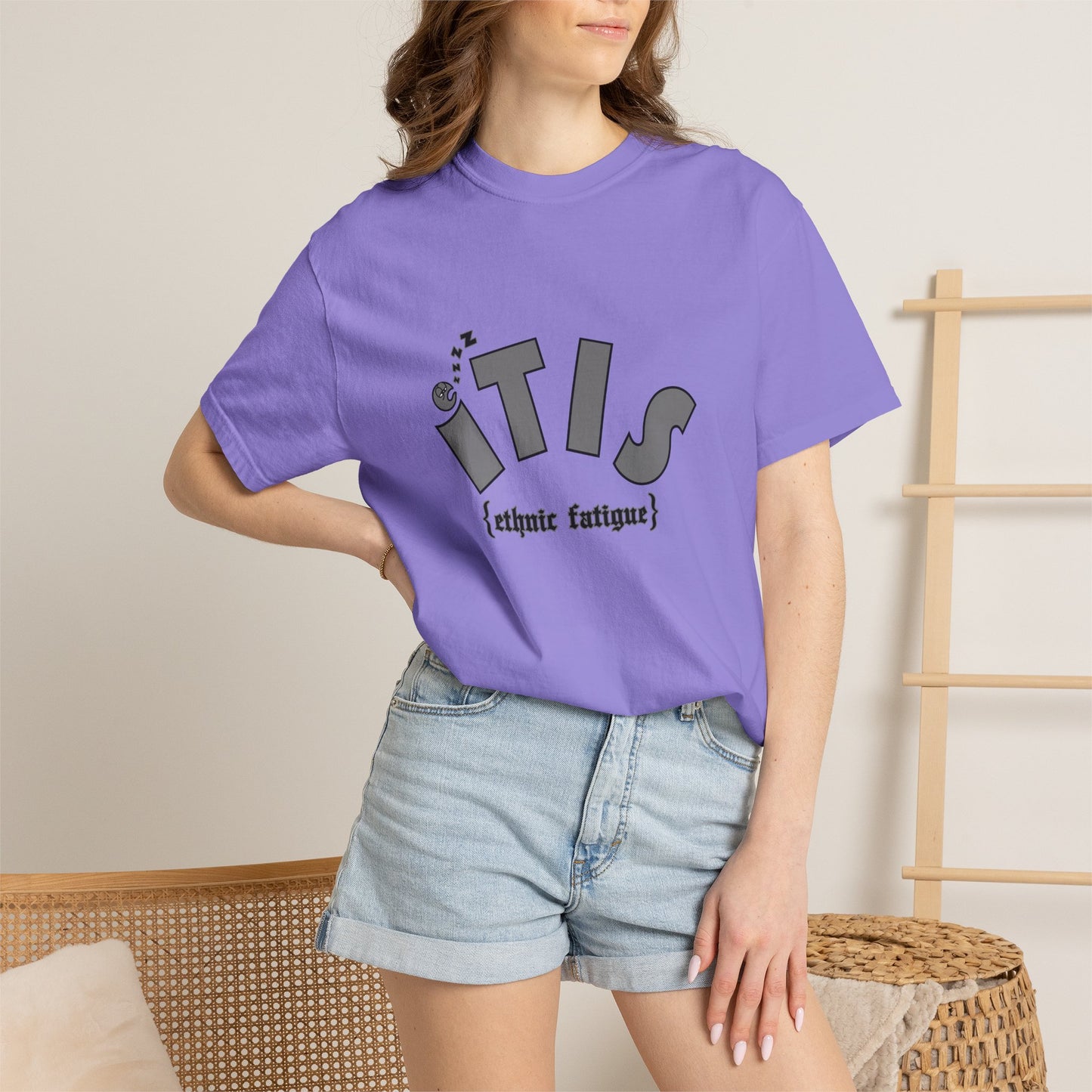 L.O.E.F ITIS Unisex Tee shirt (Gray)