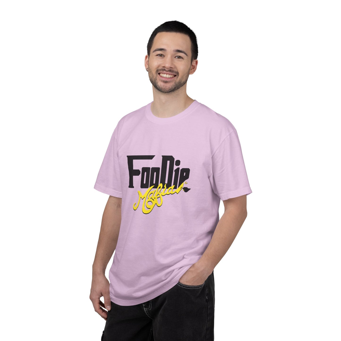 L.O.E.F Foodie Mafia Unisex Tee shirt (Bright Yellow)