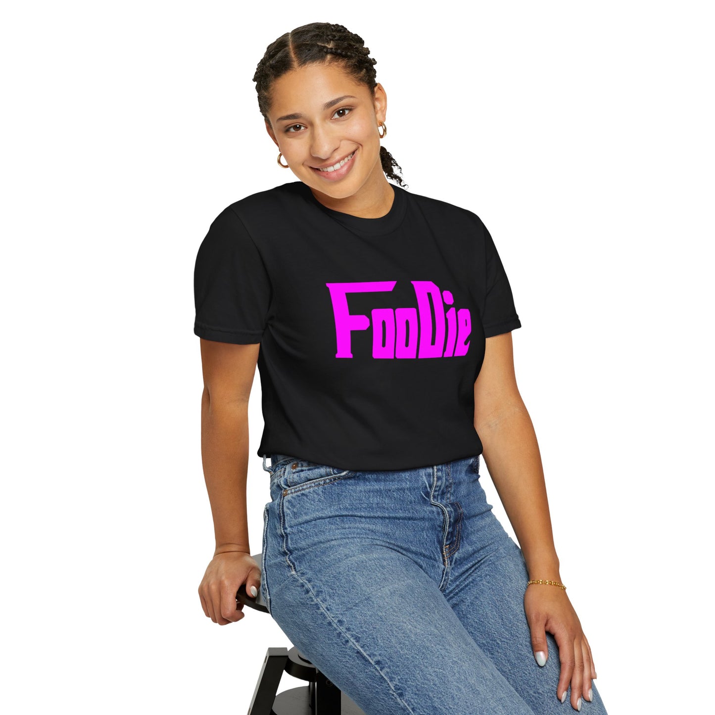 L.O.E.F Foodie Unisex Tee Shirt (Fuchsia)
