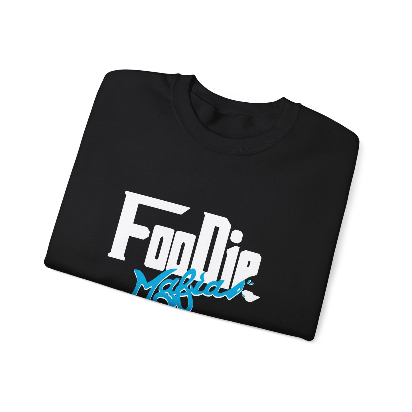L.O.E.F White Foodie Mafia Unisex Sweatshirt (Apricot)