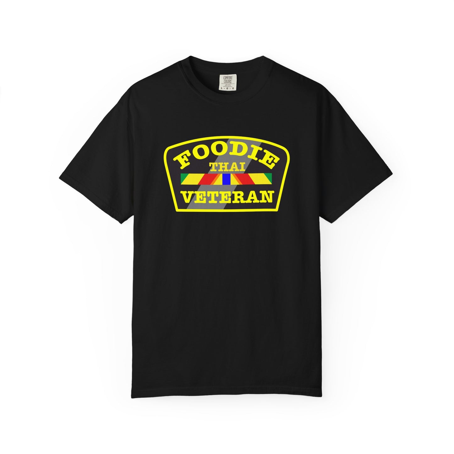 L.O.E.F Foodie Veteran THAI Unisex Tee Shirt (Yellow)
